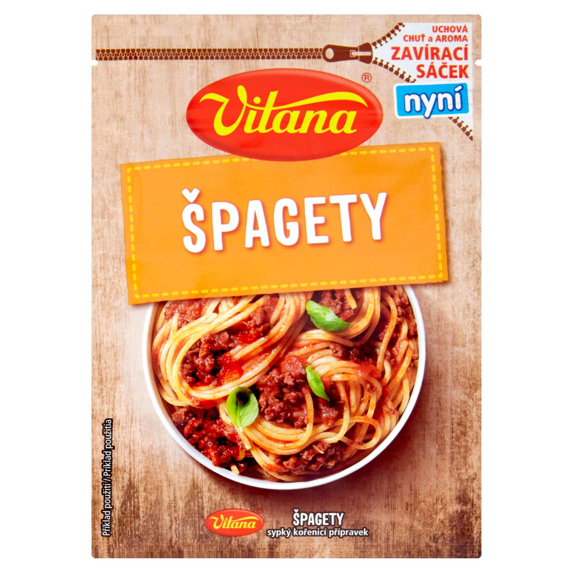 Trvanlivé potraviny - Vitana Špagety 23g