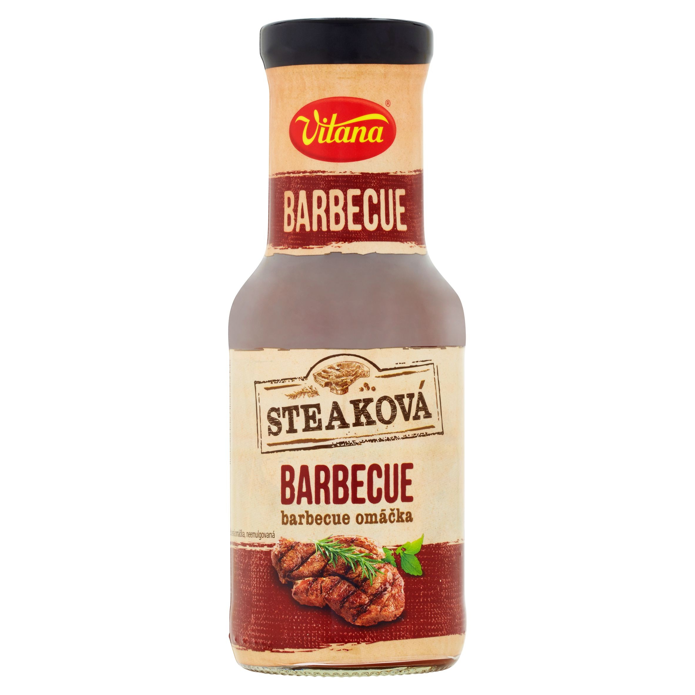 Trvanlivé potraviny - Vitana Steak omáčka barbecue 250 ml