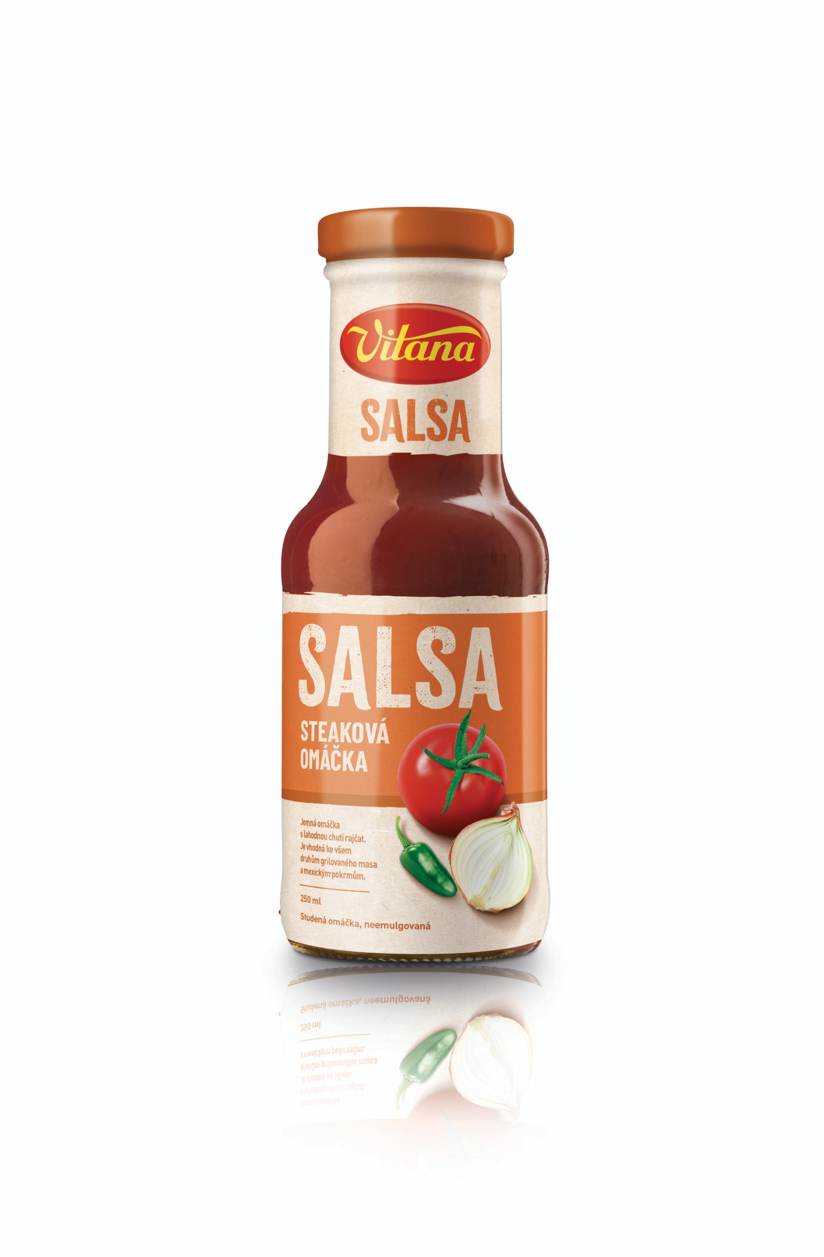 Trvanlivé potraviny - Vitana Steak omáčka Salsa 250 ml