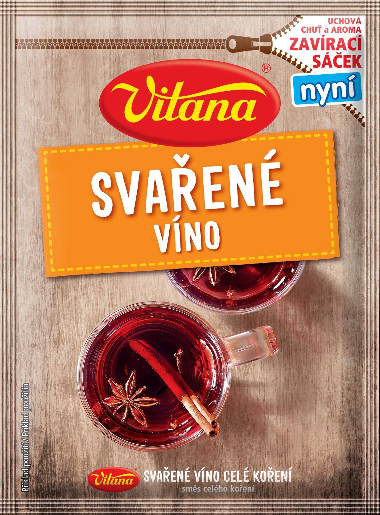 Trvanlivé potraviny - Vitana Svařené víno celé koření 18g