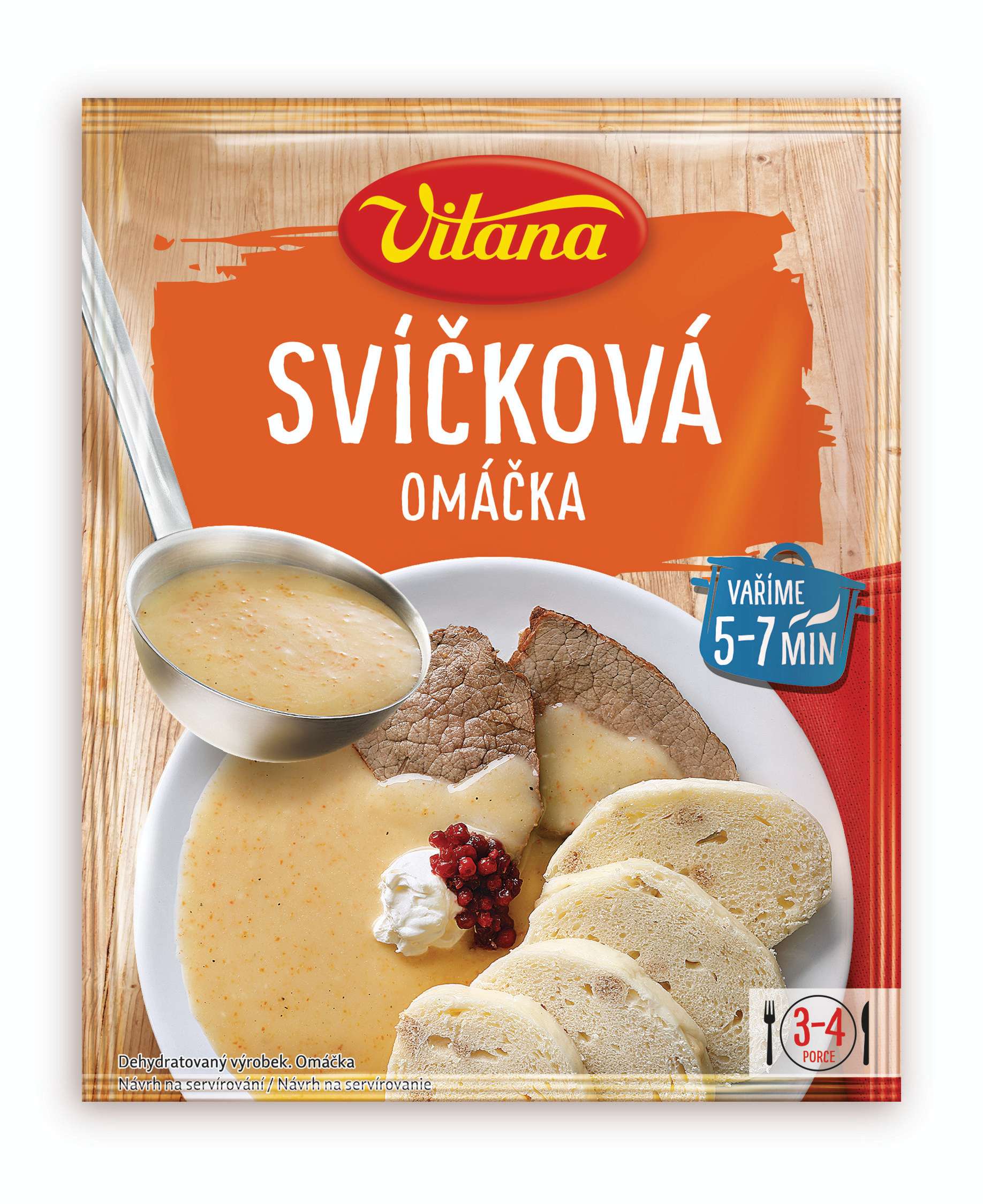 Trvanlivé potraviny - Vitana Svíčková omáčka 75 g