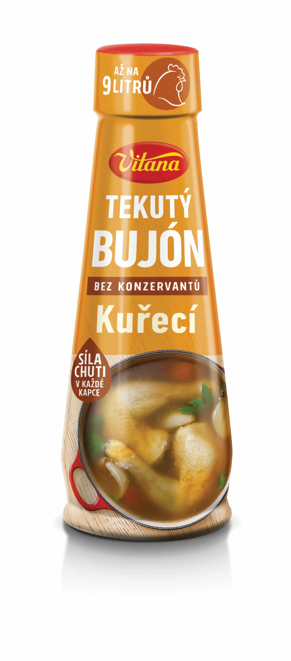 Trvanlivé potraviny - Vitana Tekutý bujón kuřecí 180ml