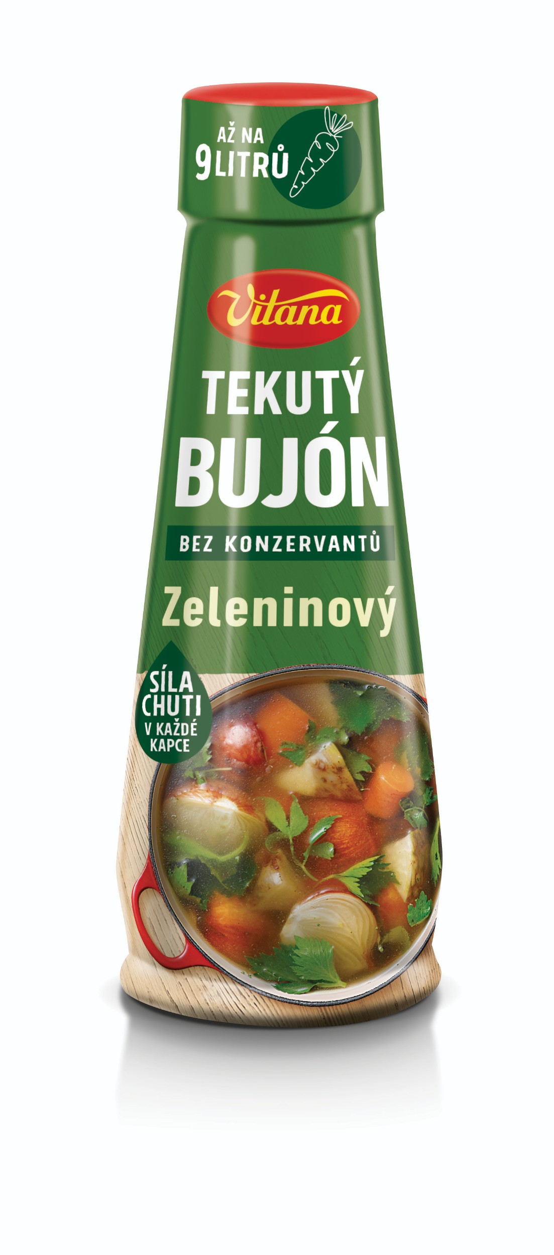 Trvanlivé potraviny - Vitana Tekutý bujón zeleninový 180ml