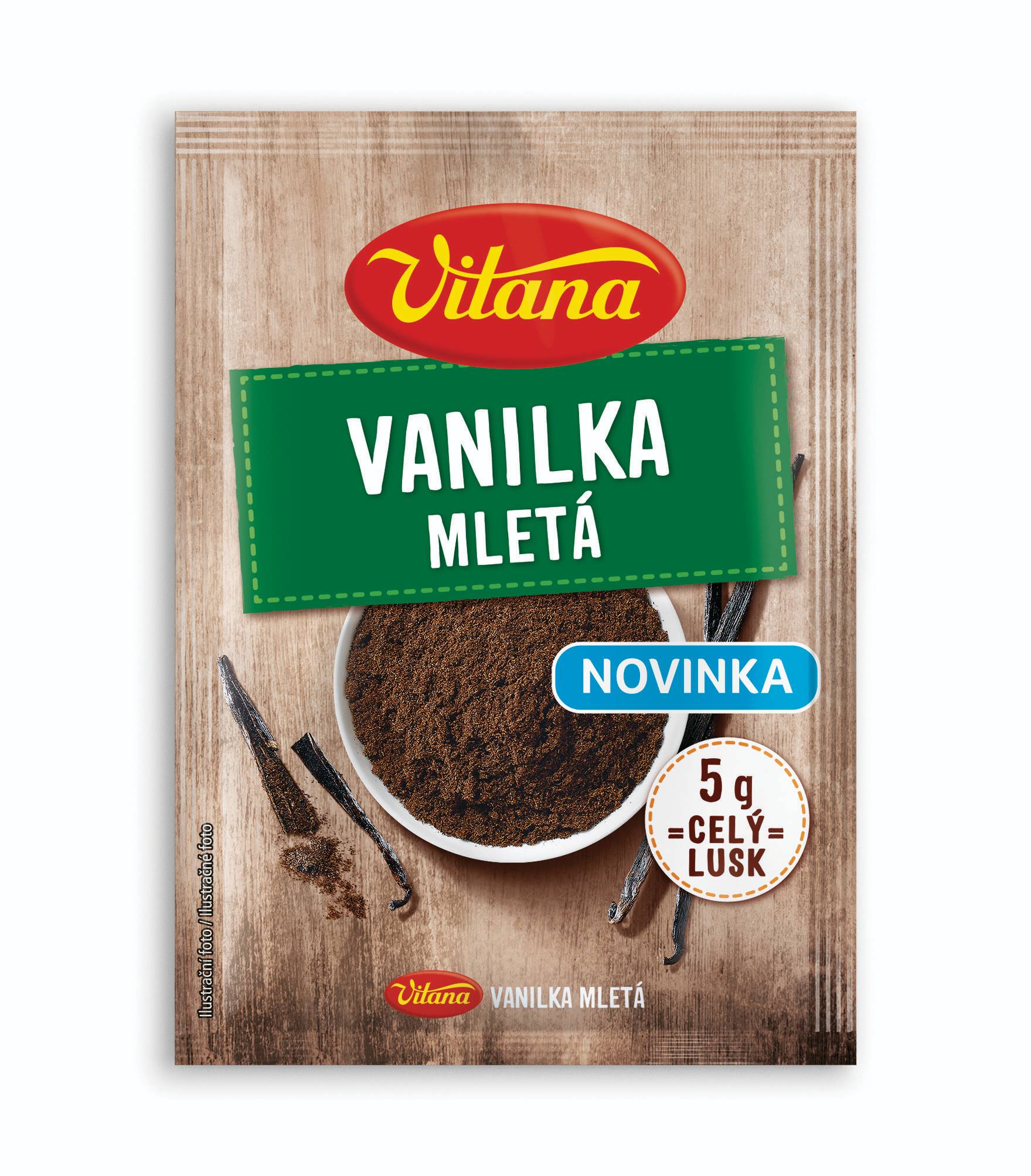 Trvanlivé potraviny - Vitana Vanilka mletá 5 g