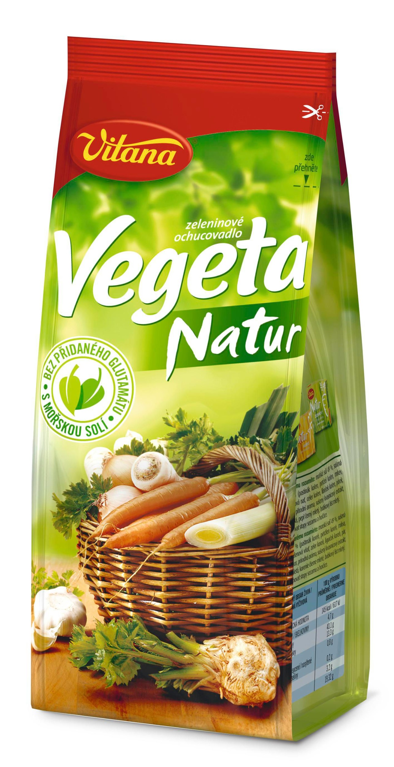 Trvanlivé potraviny - Vitana Vegeta Natur 150g