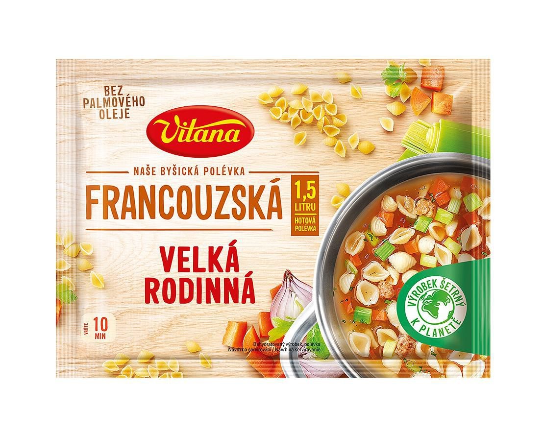 Trvanlivé potraviny - Vitana Velká rodinná Francouzská 6p 90g