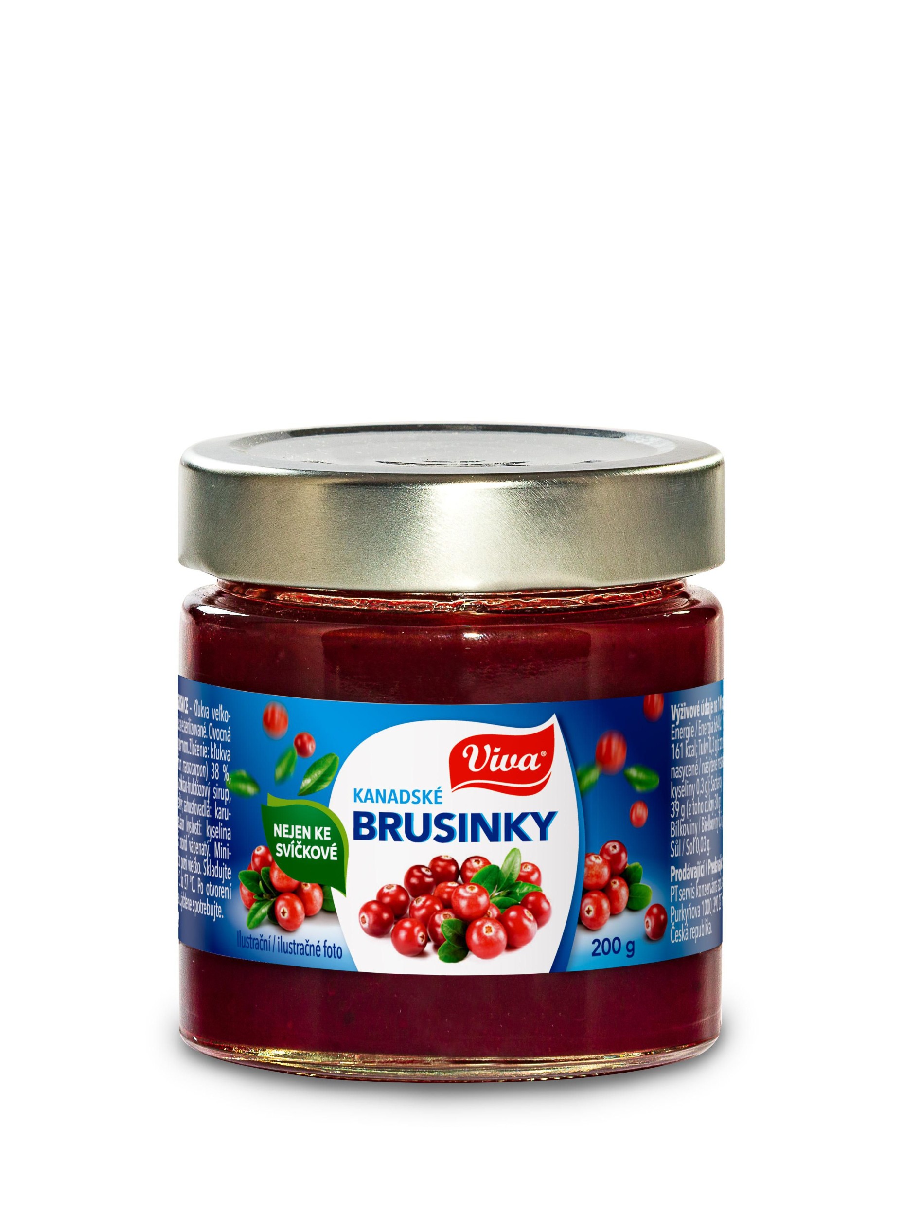 Trvanlivé potraviny - Viva Brusinky 200g
