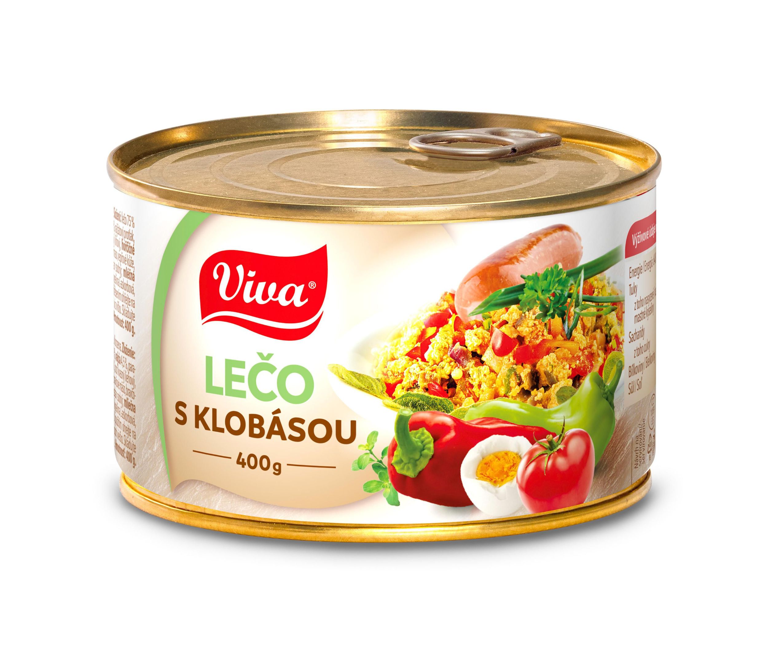 Trvanlivé potraviny - Viva Carne Lečo s klobásou 400 g