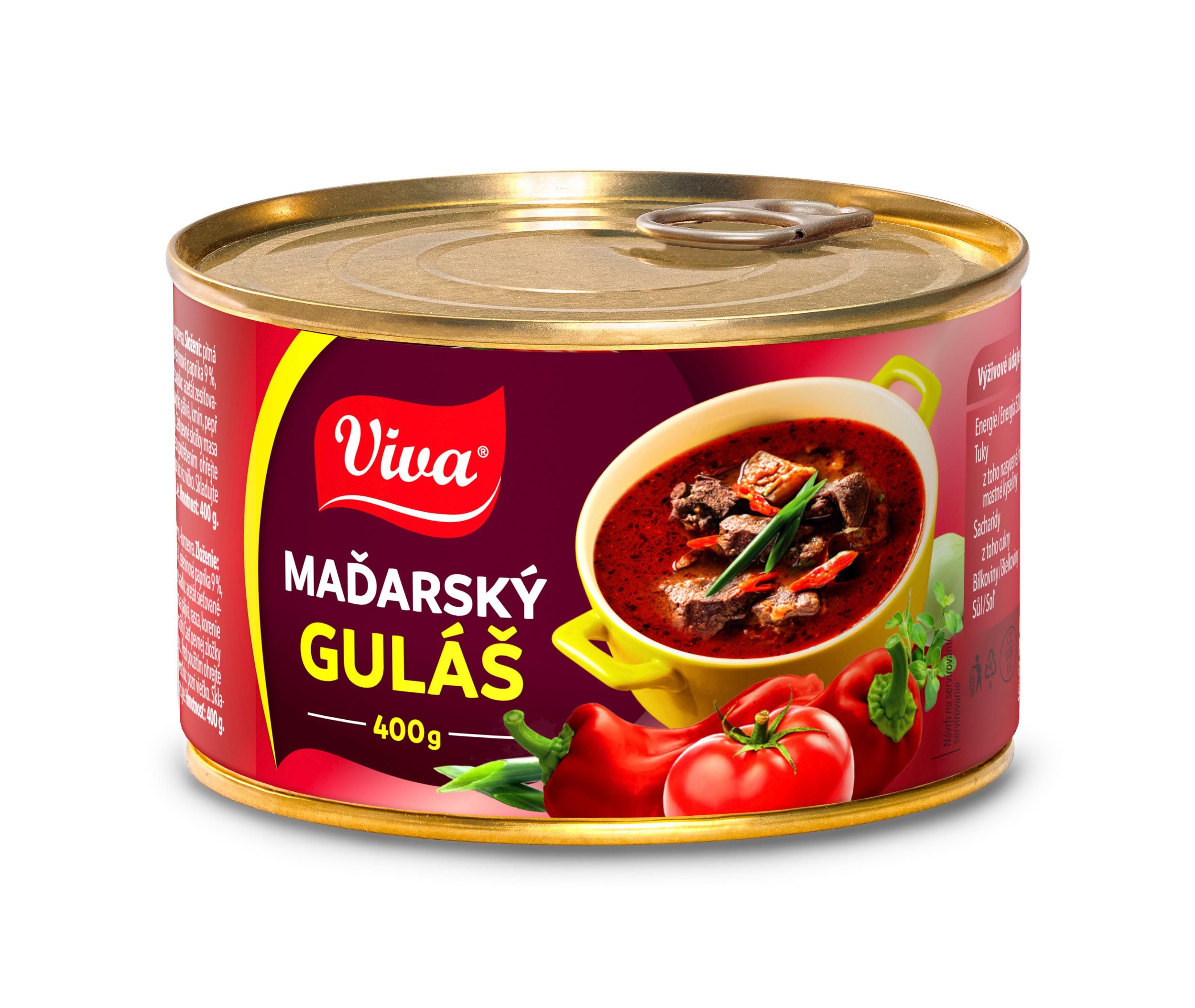Trvanlivé potraviny - Viva Carne Maďarský guláš 400 g