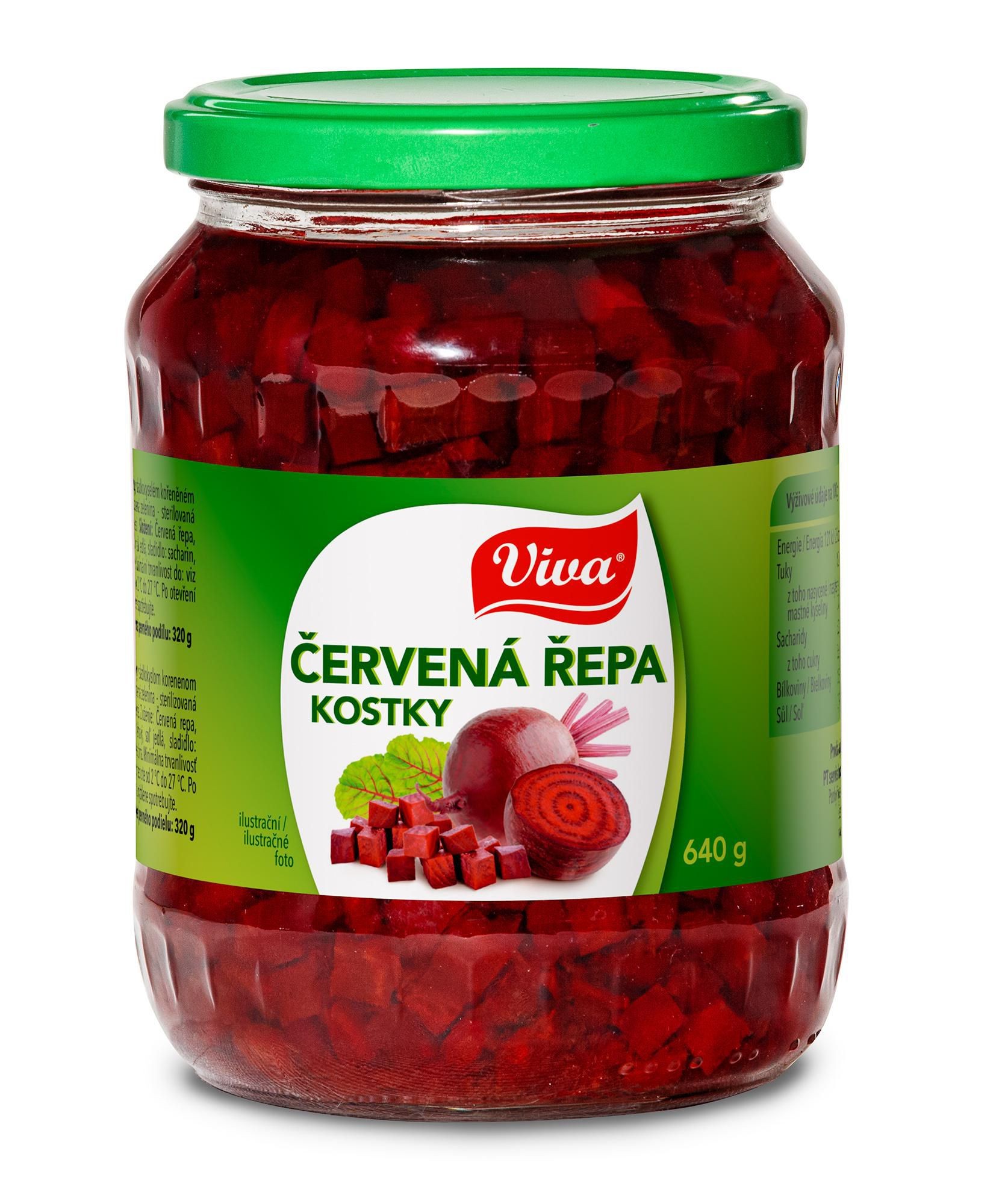 Trvanlivé potraviny - Viva Červená řepa 640g