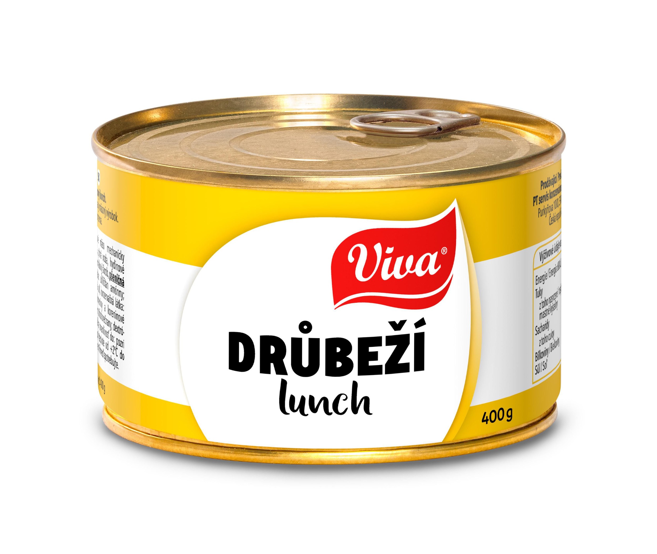 Trvanlivé potraviny - Viva Drůbeží lunchmeat 400g