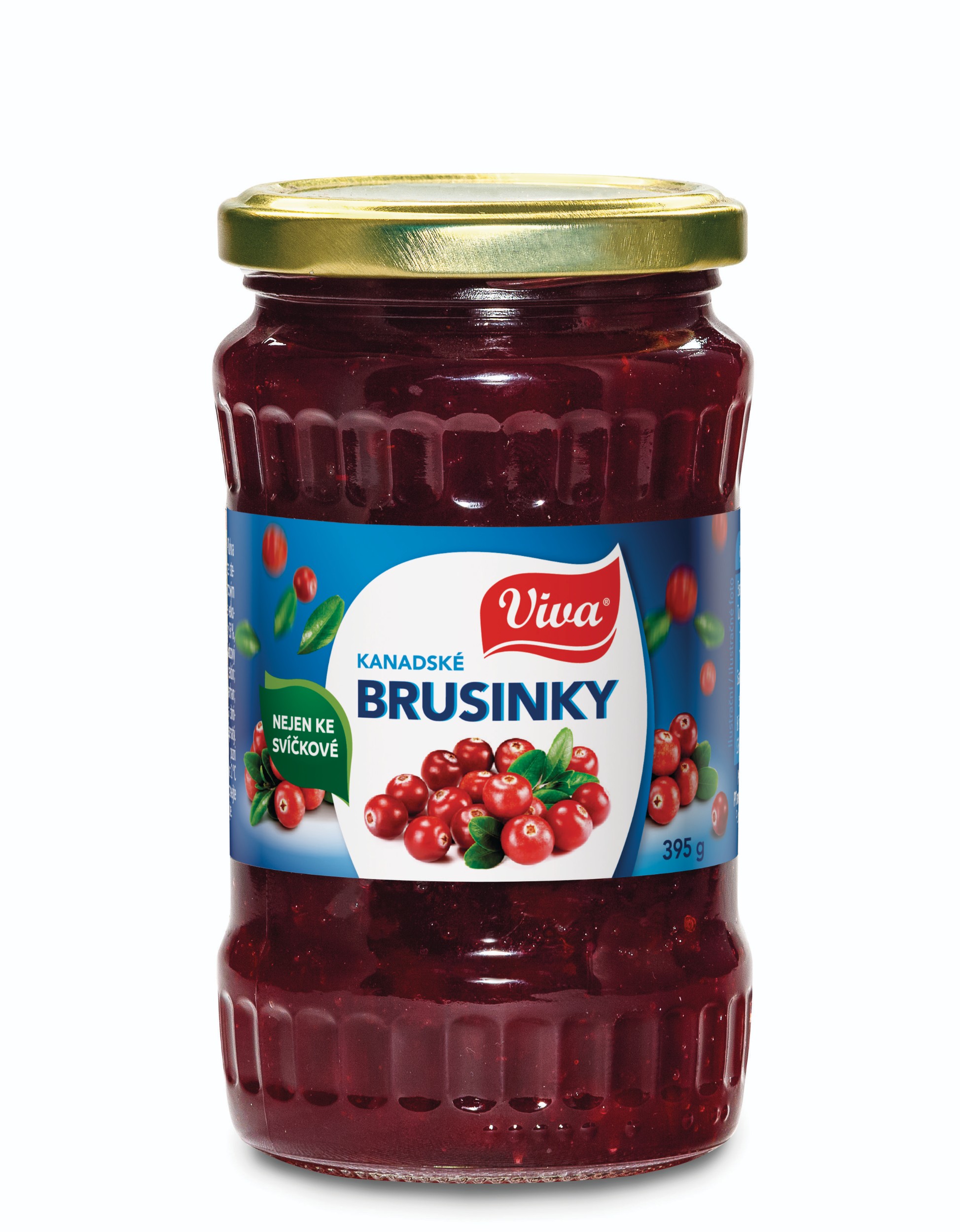 Trvanlivé potraviny - Viva Frut Brusinky 395 g