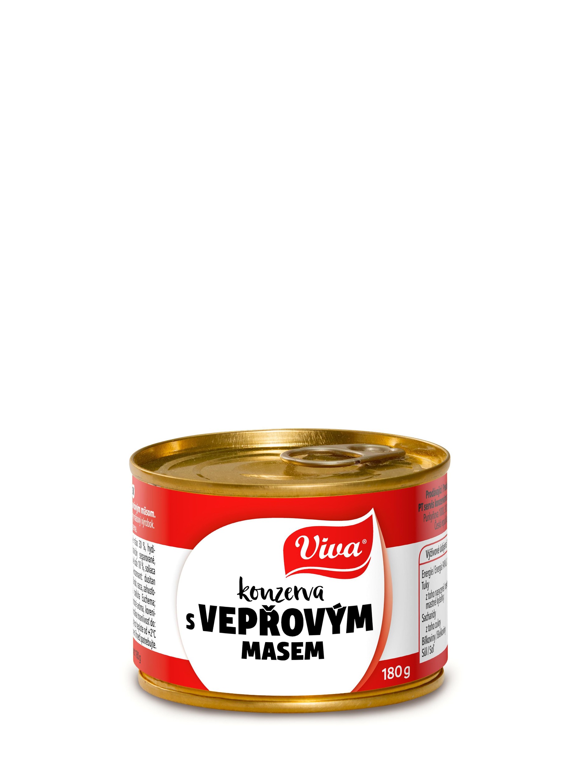 Trvanlivé potraviny - Viva Konzerva s vepřovým masem 180g