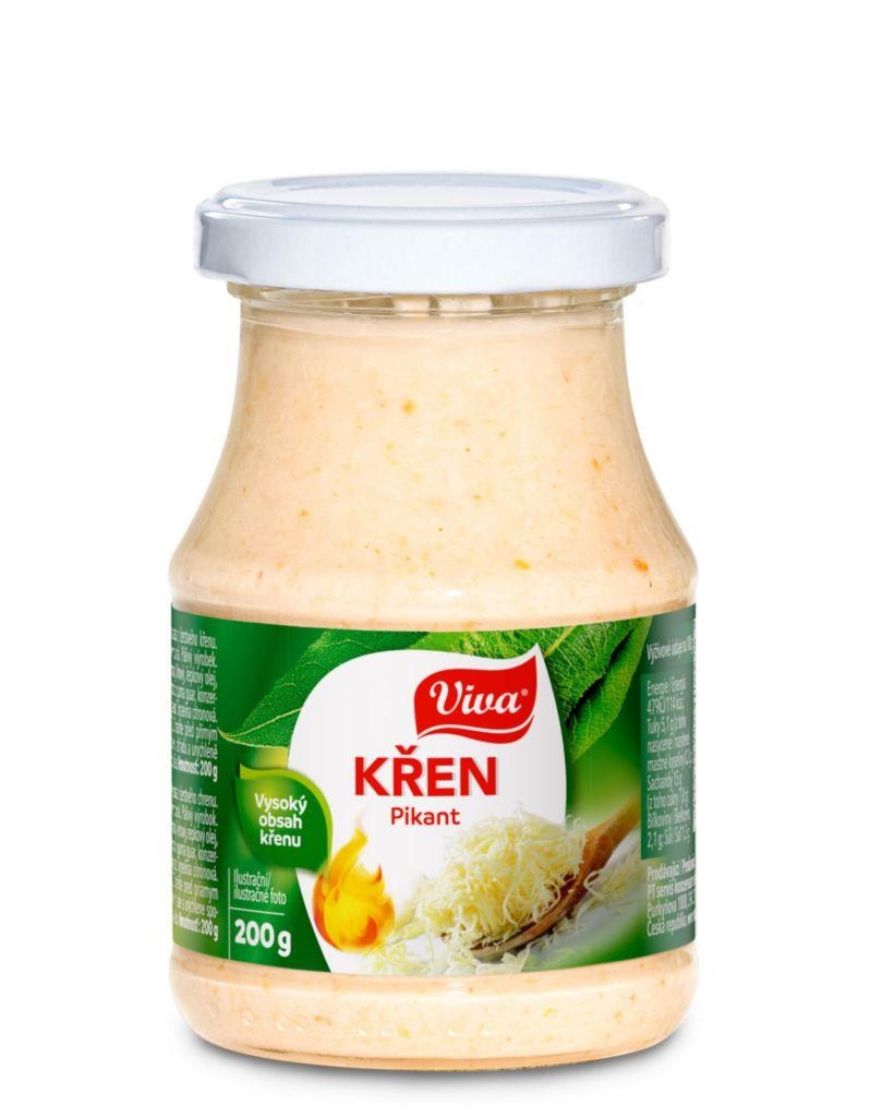 Trvanlivé potraviny - Viva Křen pikant 200 g