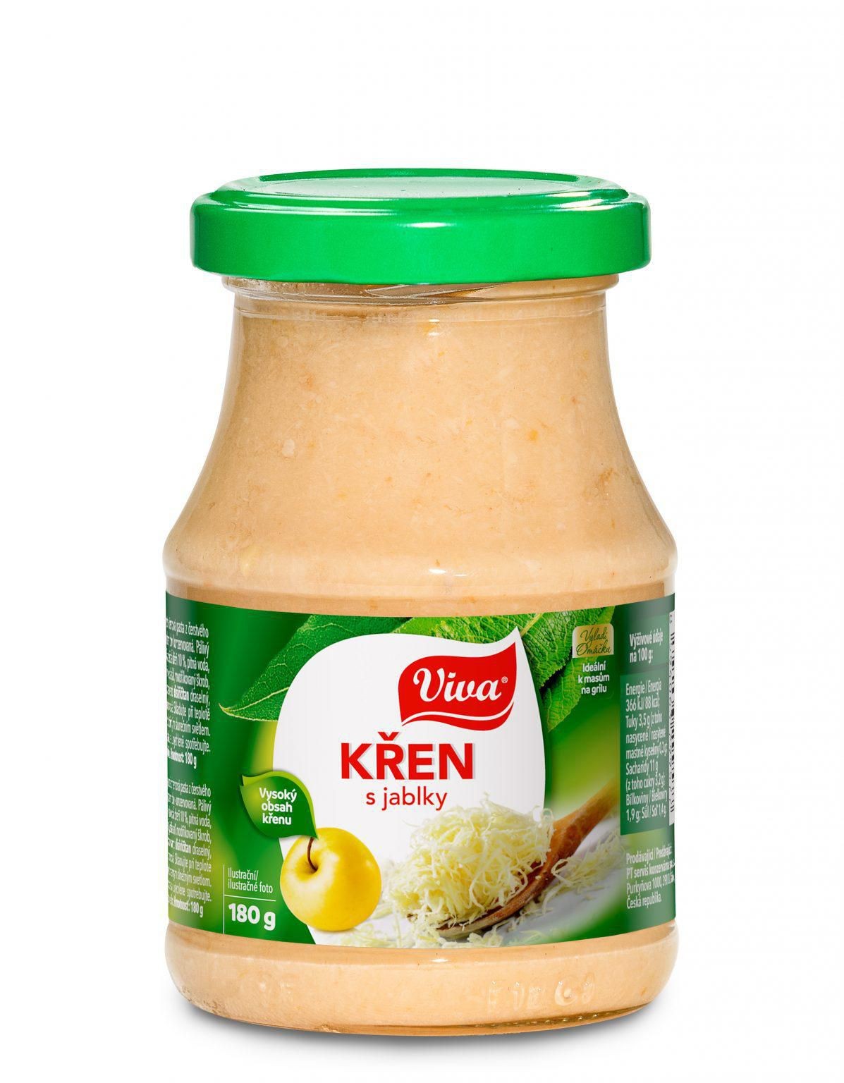 Trvanlivé potraviny - Viva Křen s jablky 200g