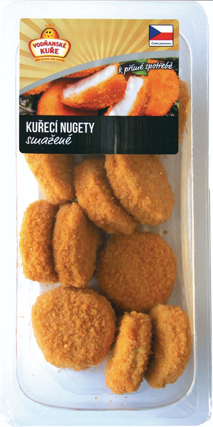 Hotová jídla - Vodňanské Kuře Smažené Kuřecí nugety 220g