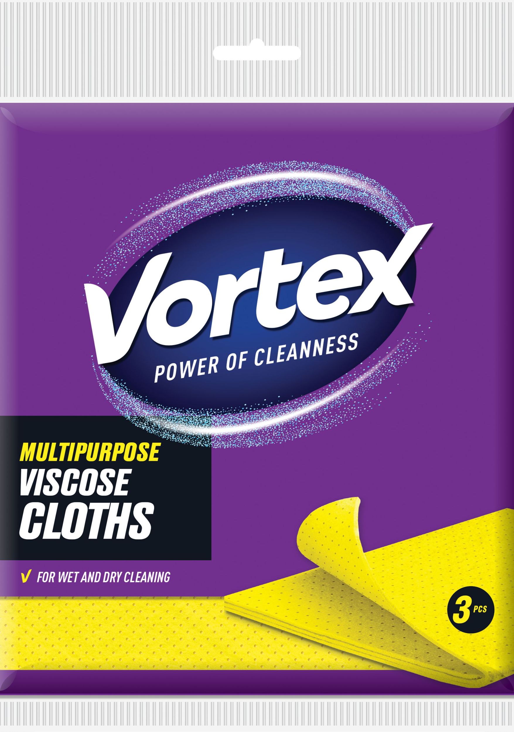 Vortex Viskózová univerzální utěrka 3ks