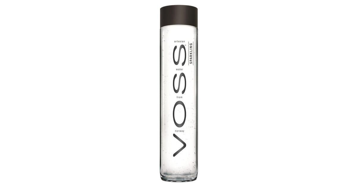 Nápoje - VOSS voda perlivá 375ml