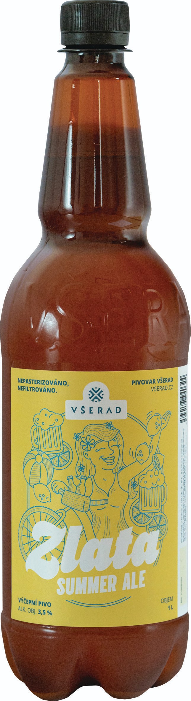 Nápoje - Všerad Zlata 1l