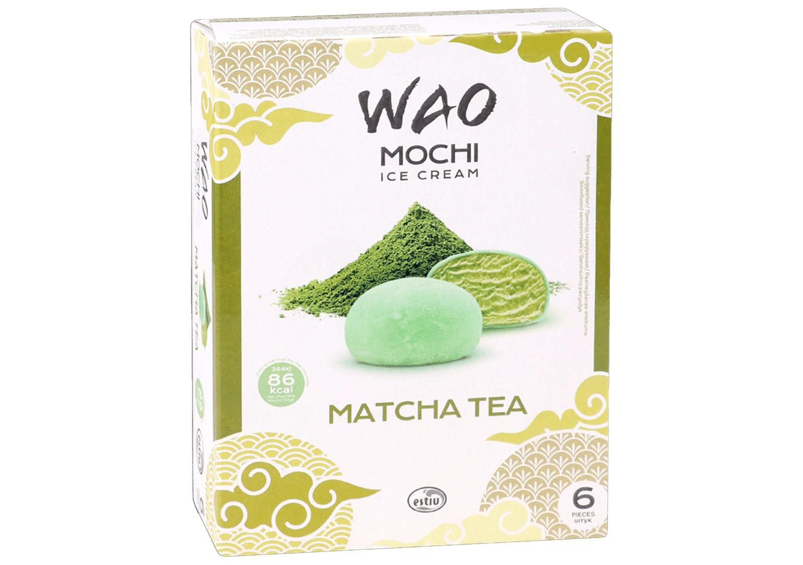 Trvanlivé potraviny - Wao Mochi Zmrzlina Matcha 6 x  35g