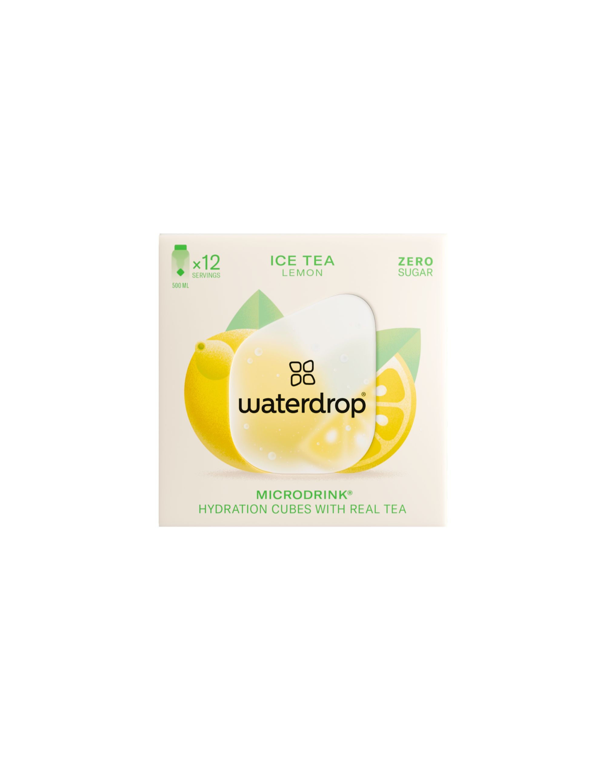 Nápoje - Waterdrop Ice Tea Lemon 12 ks