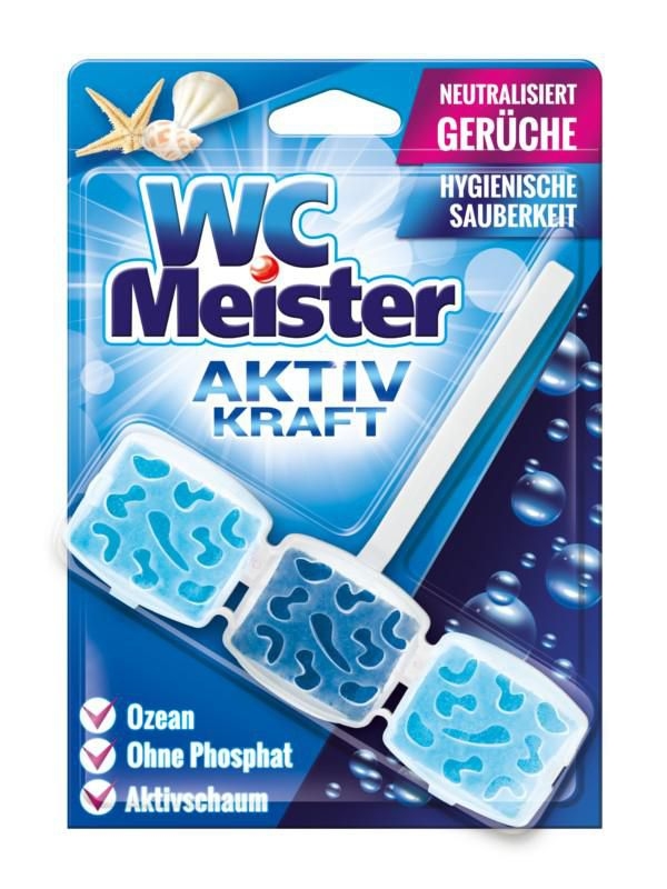 Drogerie a kosmetika - WC Meister Toilet Rim Block Ocean 45g