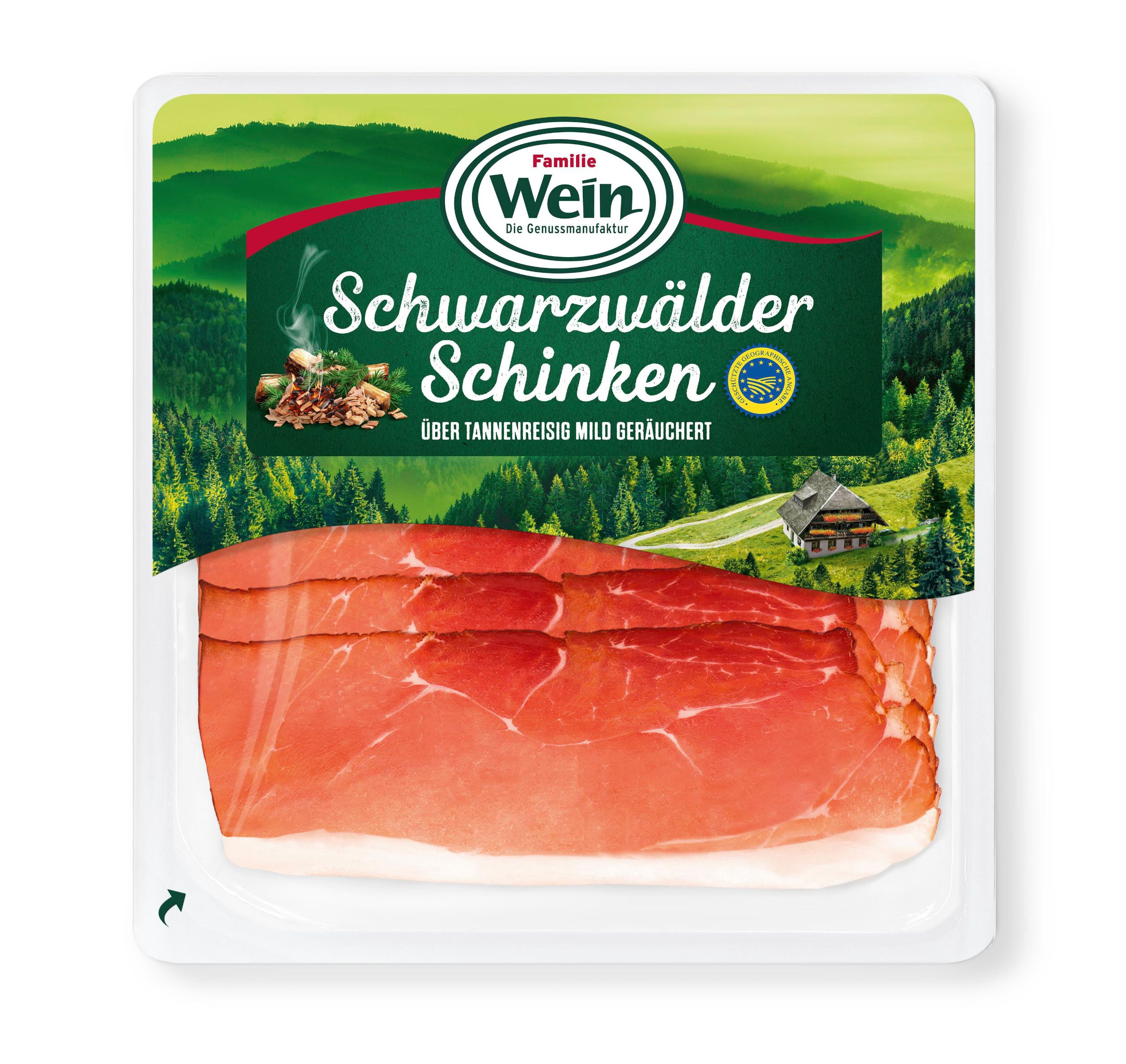 Uzeniny a lahůdky - WEIN Schwarzwaldská šunka G.G.A. 80g