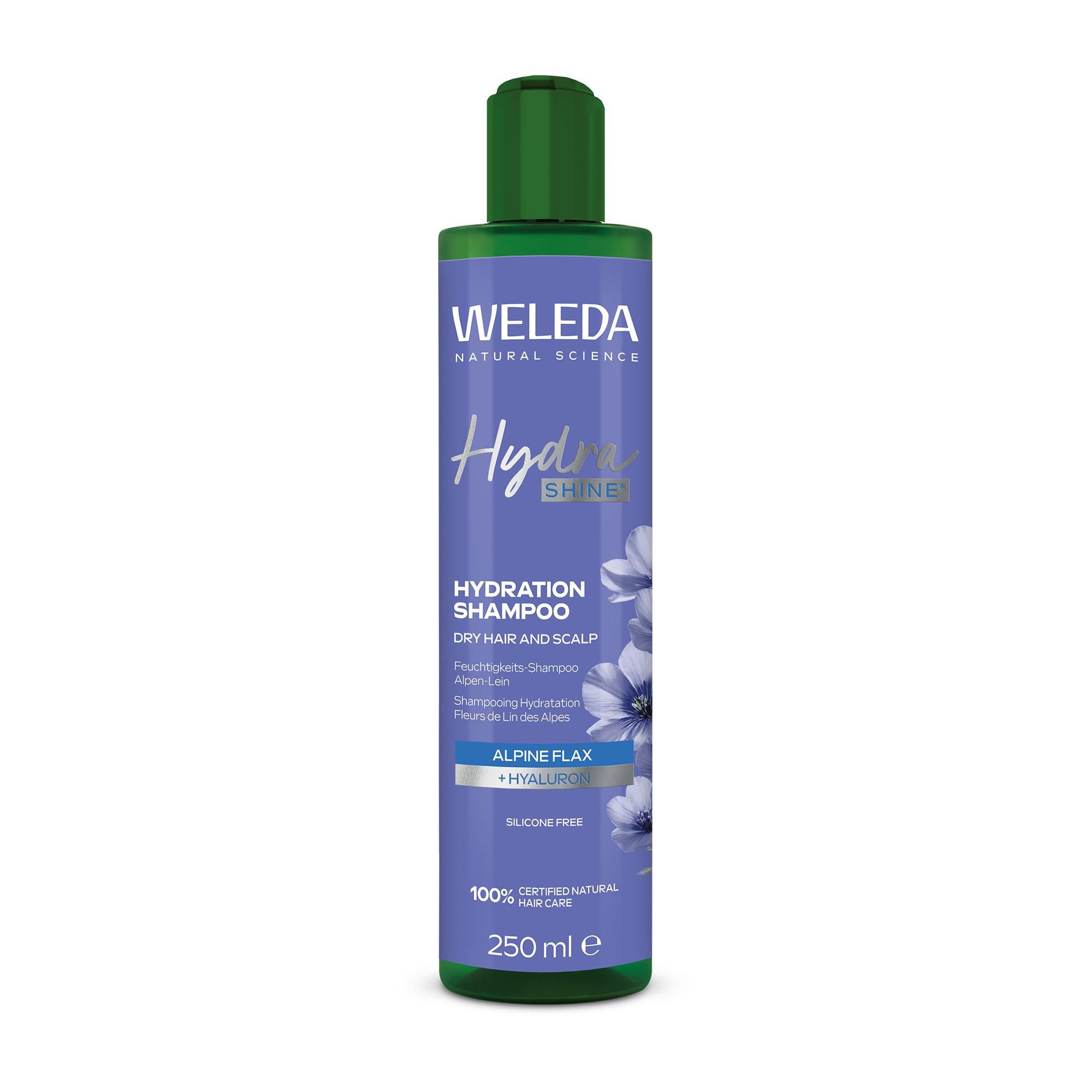 Drogerie a kosmetika - Weleda Hydratační šampon Hydrashine 25