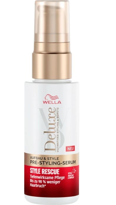 Drogerie a kosmetika - Wella Deluxe před-stylingové sérum Style Rescue 50 ml