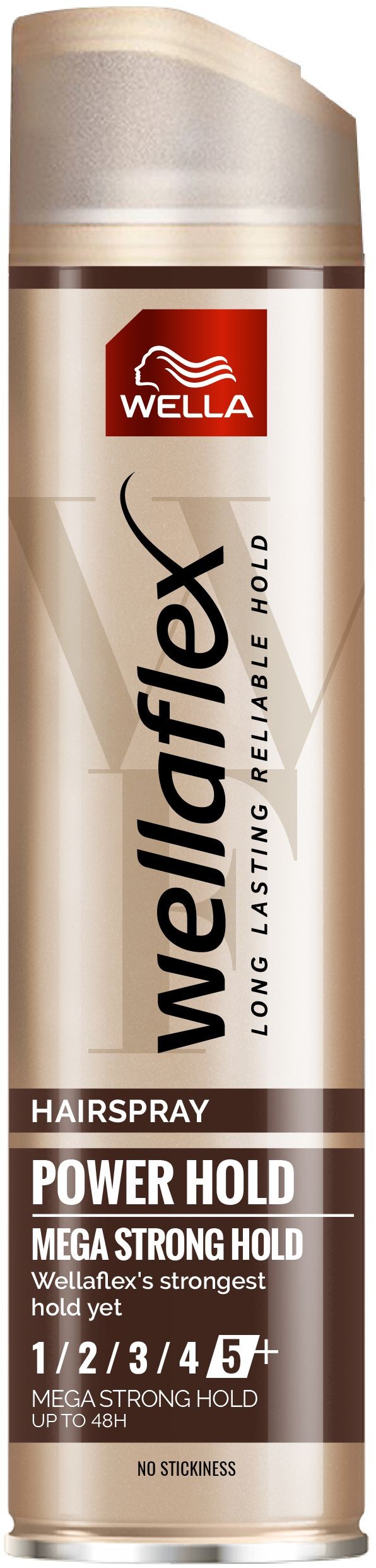 Drogerie a kosmetika - Wella Wellaflex Power Hold Mega Strong Hold lak na vlasy 250 ml