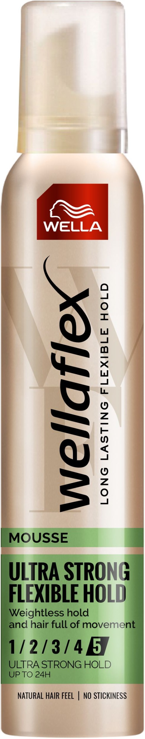 Drogerie a kosmetika - Wella Wellaflex Ultra strong pěnové tužidlo pro extra silné zpevnění 200 ml
