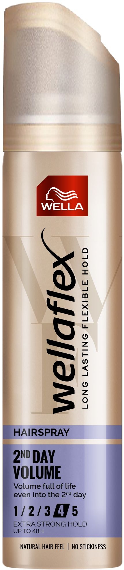 Drogerie a kosmetika - Wella Wellaflex Volume lak na vlasy pro extra silné zpevnění 75 ml