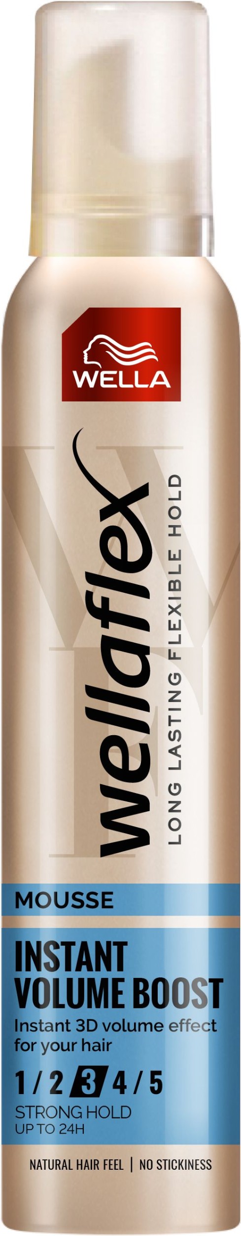 Drogerie a kosmetika - Wellaflex Instant Volume Boost pěnové tužidlo na vlasy pro okamžité zvětšení objemu vlasů 200 ml