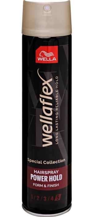 Drogerie a kosmetika - Wellaflex Lak na vlasy Form & Finish 250 ml