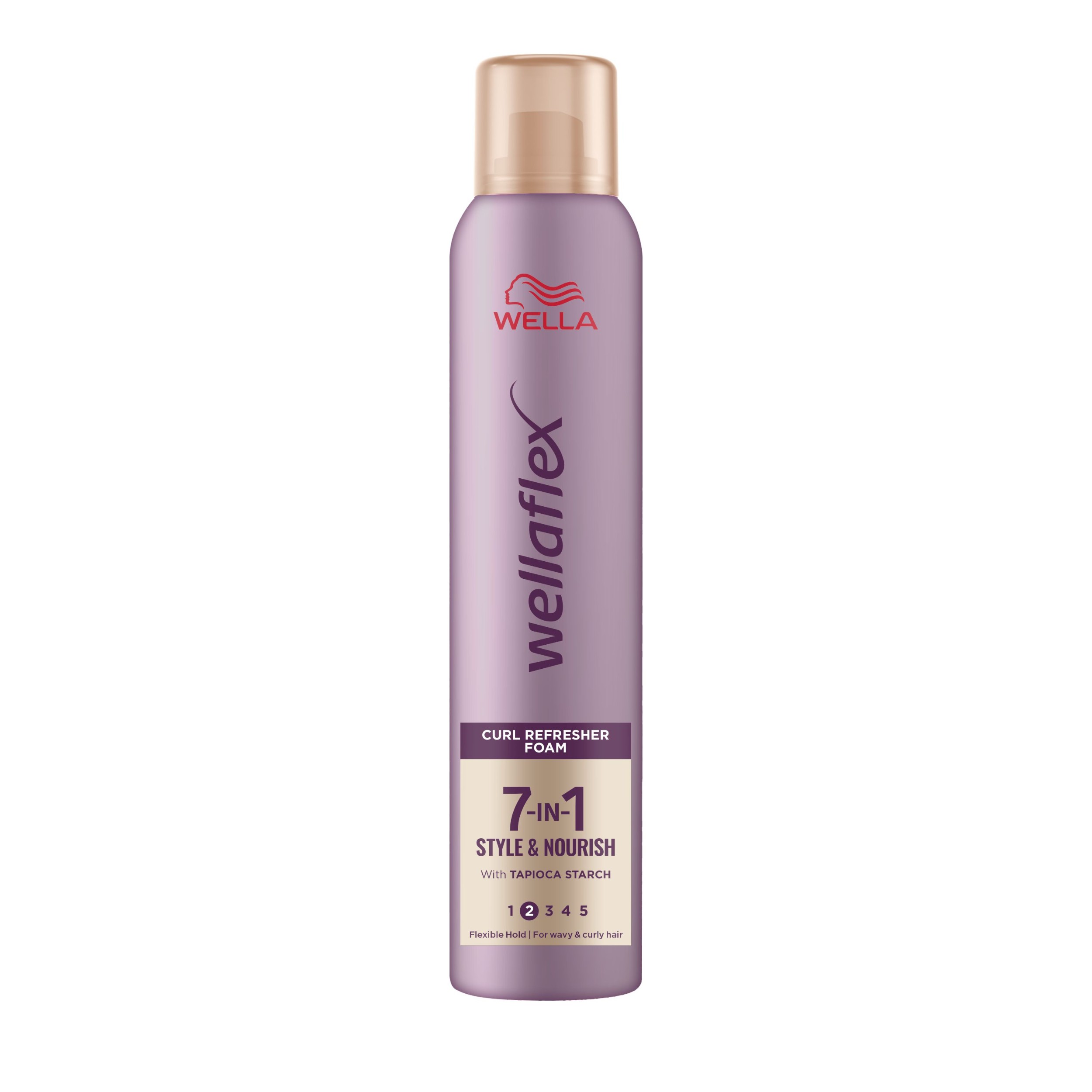 Drogerie a kosmetika - Wellaflex tužidlo pro svěží vzhled kadeří 200 ml