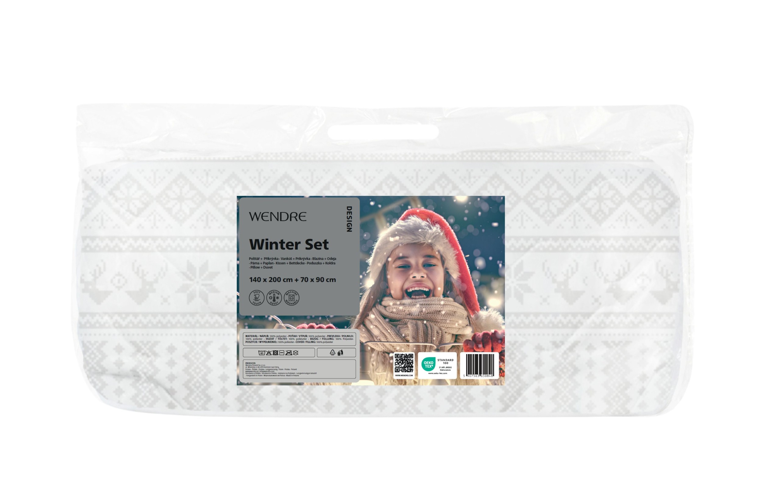 Domácnost a Zahrada - Wendre SET Winter 140x200/70x90 1 ks