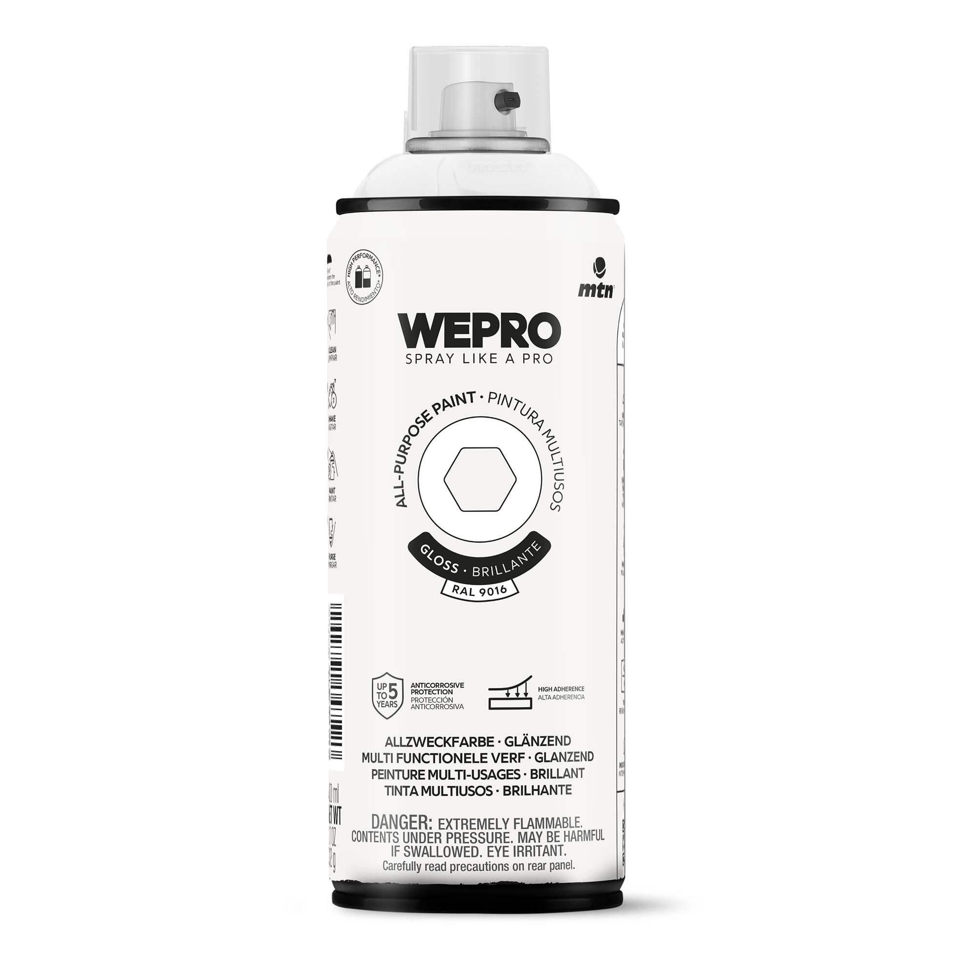 WEPRO Solvent Igloo White Gloss Gloss RAL 9016 400 ml