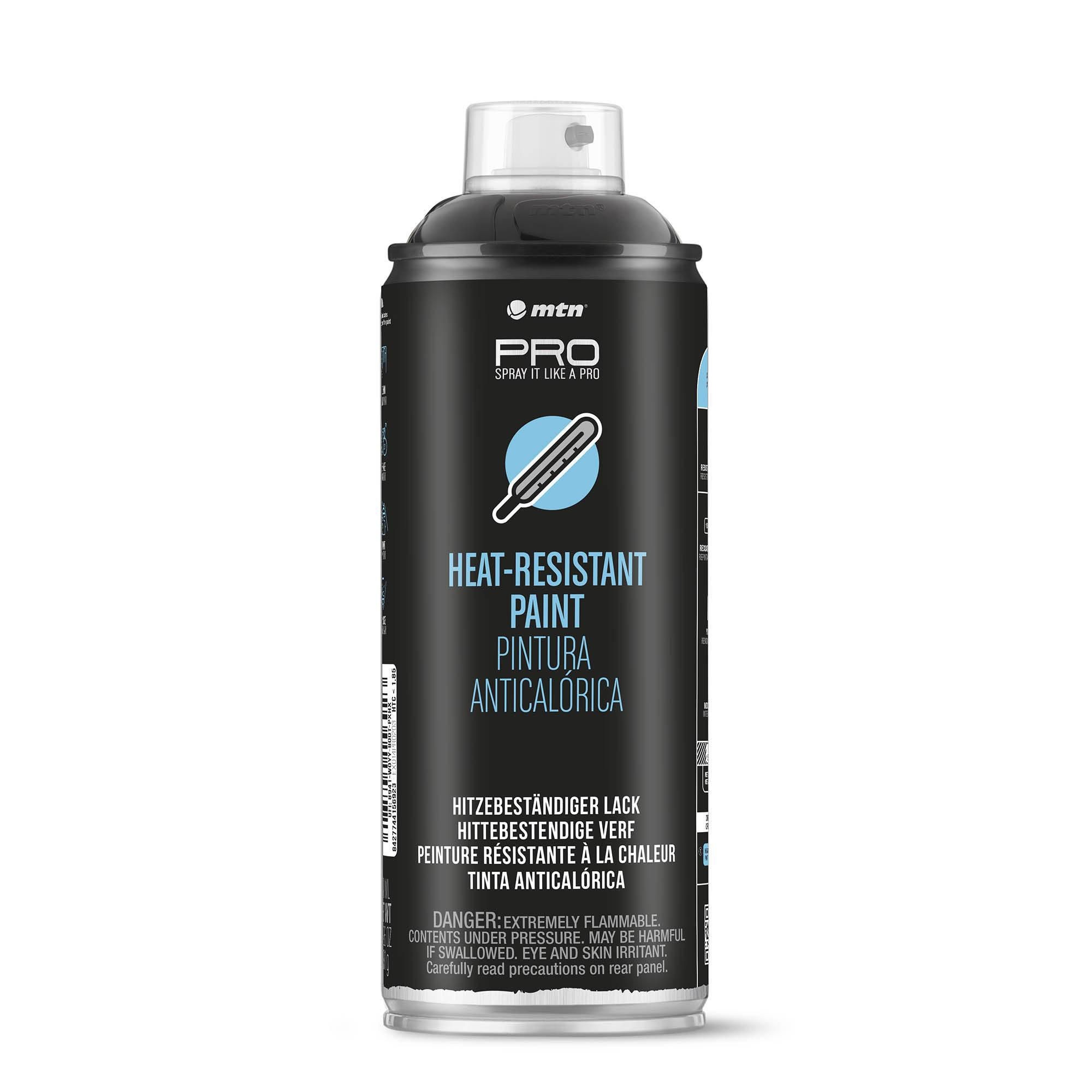 WEPRO Tepelně odolná barva- černá 400 ml