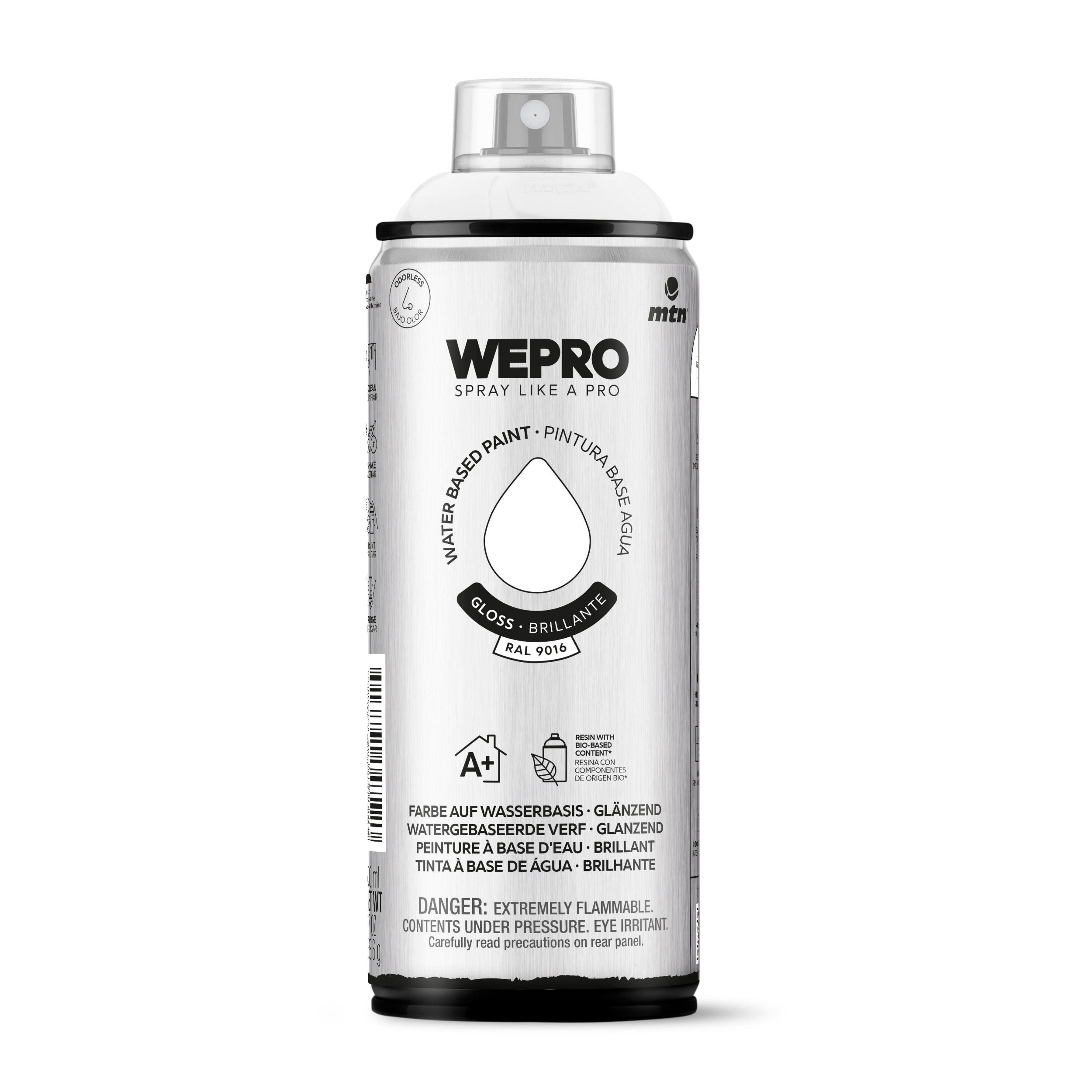 Auto-moto - WEPRO Water Igloo White Gloss RAL 9016 400 ml