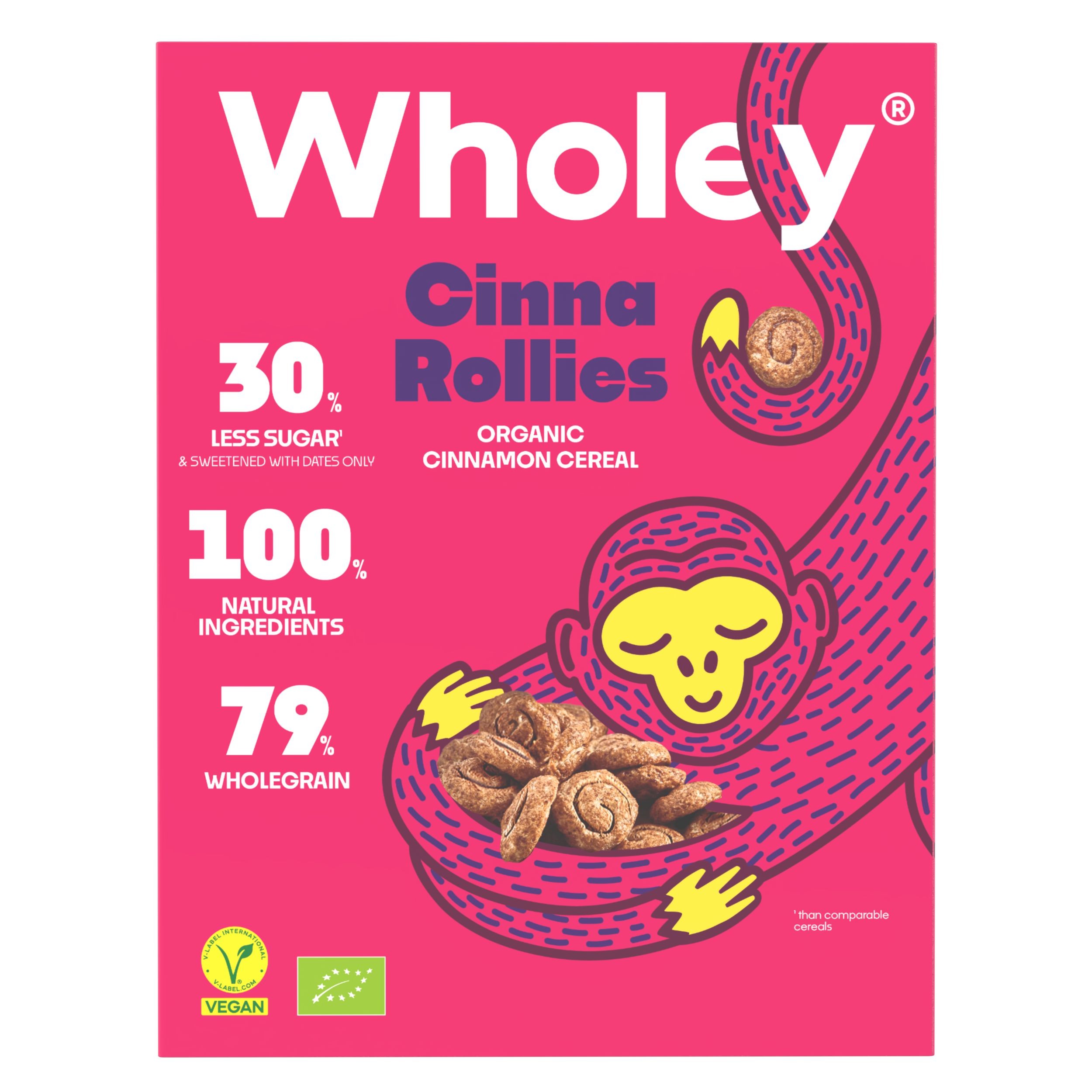 Zdravý svět - Wholey Cinna rollies cereálie BIO 275g