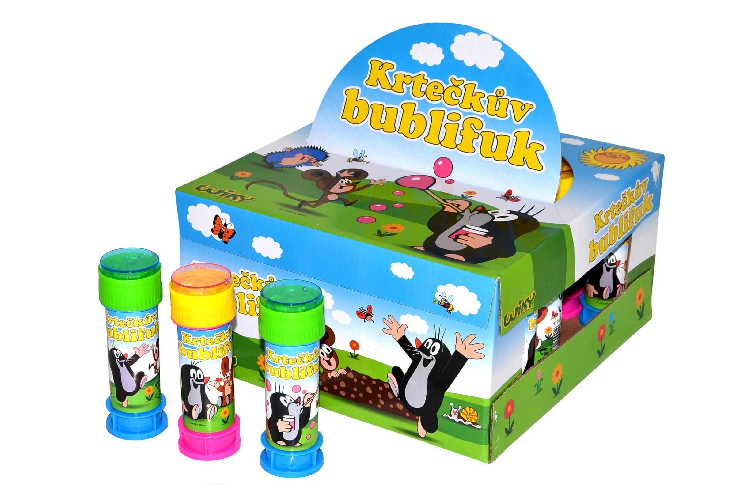 Svět dětí - Wiky Bublifuk Krtek různé motivy 50ml