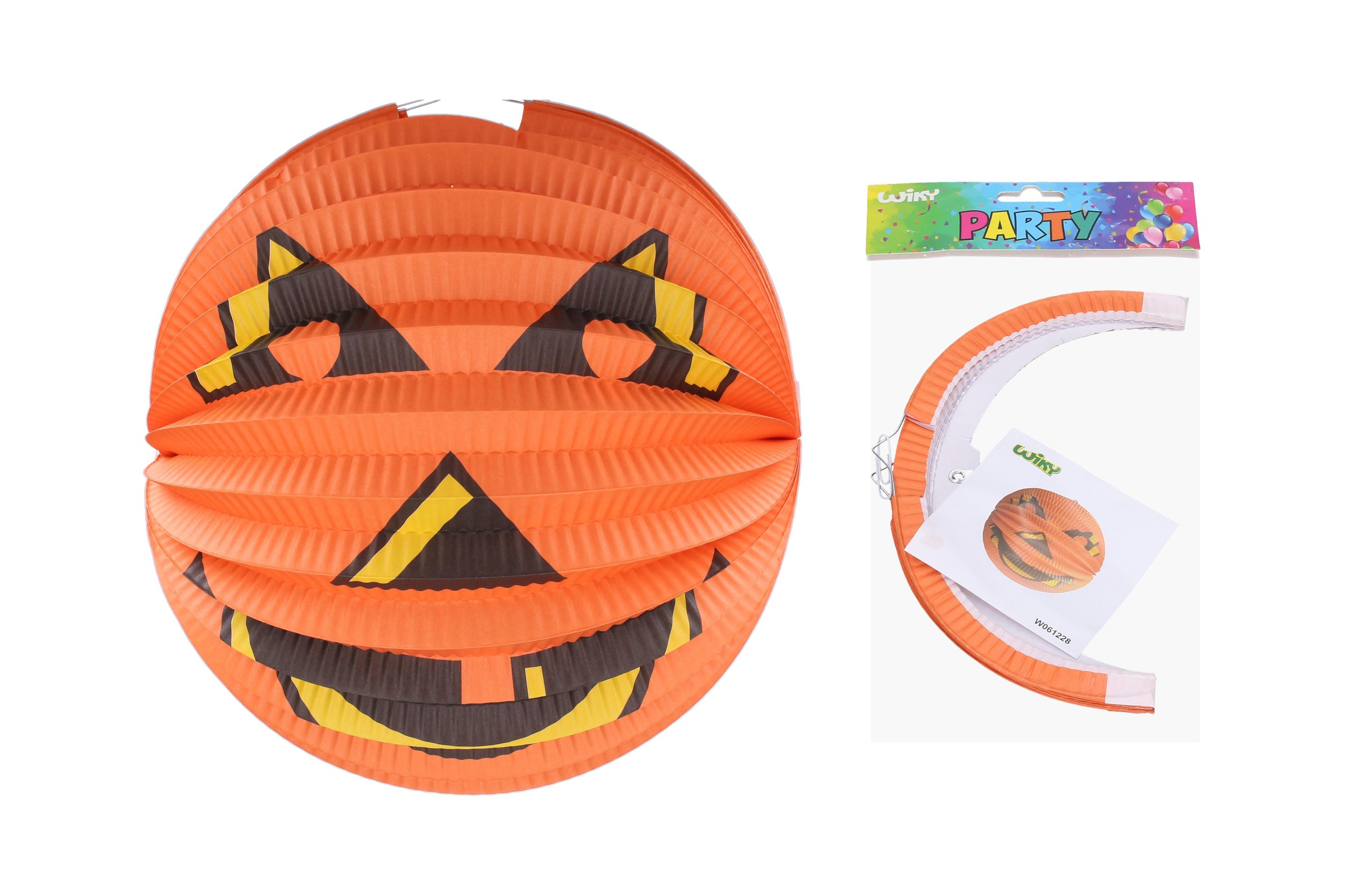 Domácnost a Zahrada - WIKY-Lampion koule 25 cm - Dýně