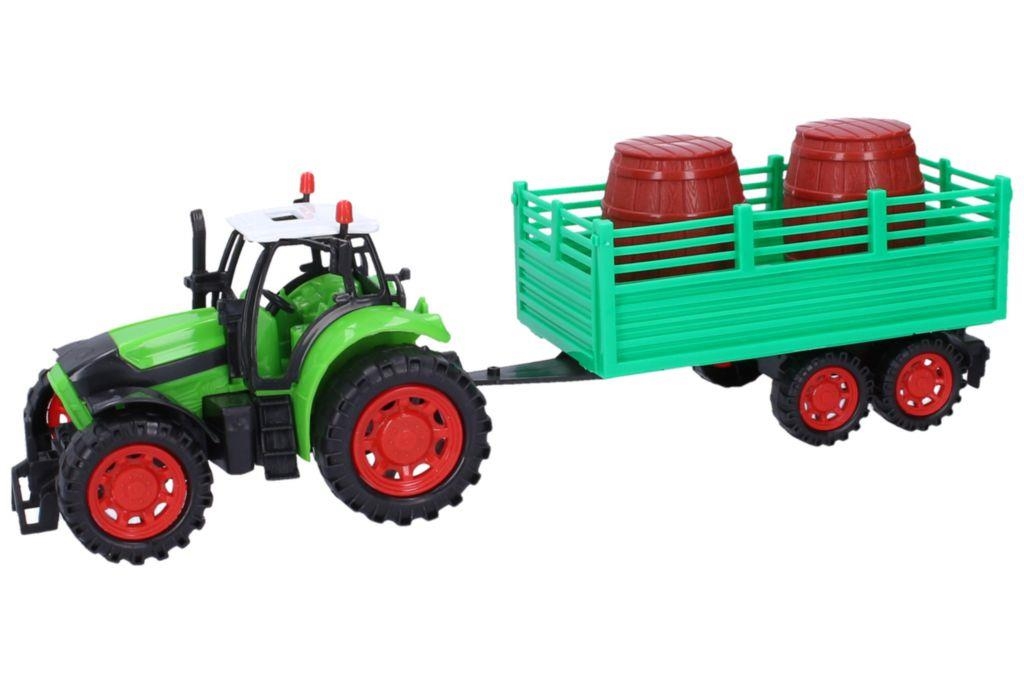 Svět dětí - Wiky Traktor s vlečkou 35cm