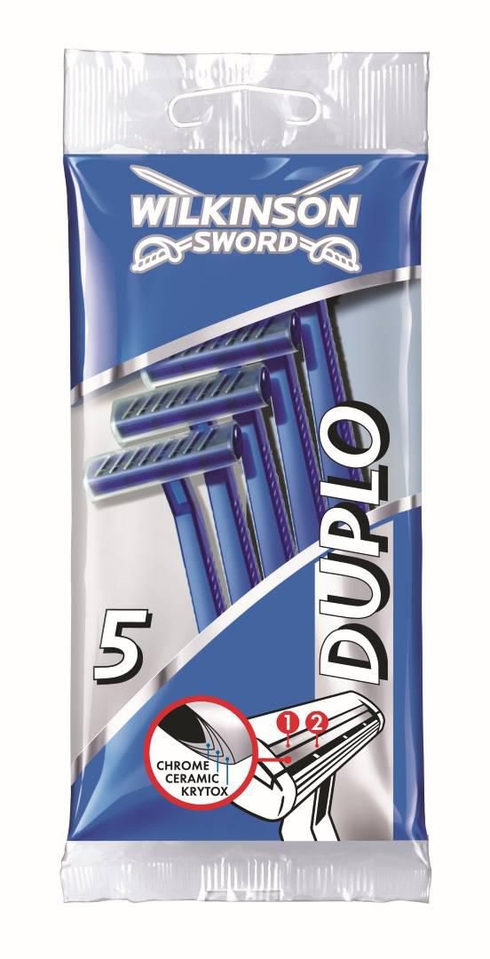 Drogerie a kosmetika - Wilkinson Duplo jednorázový holicí strojek 5 kusů