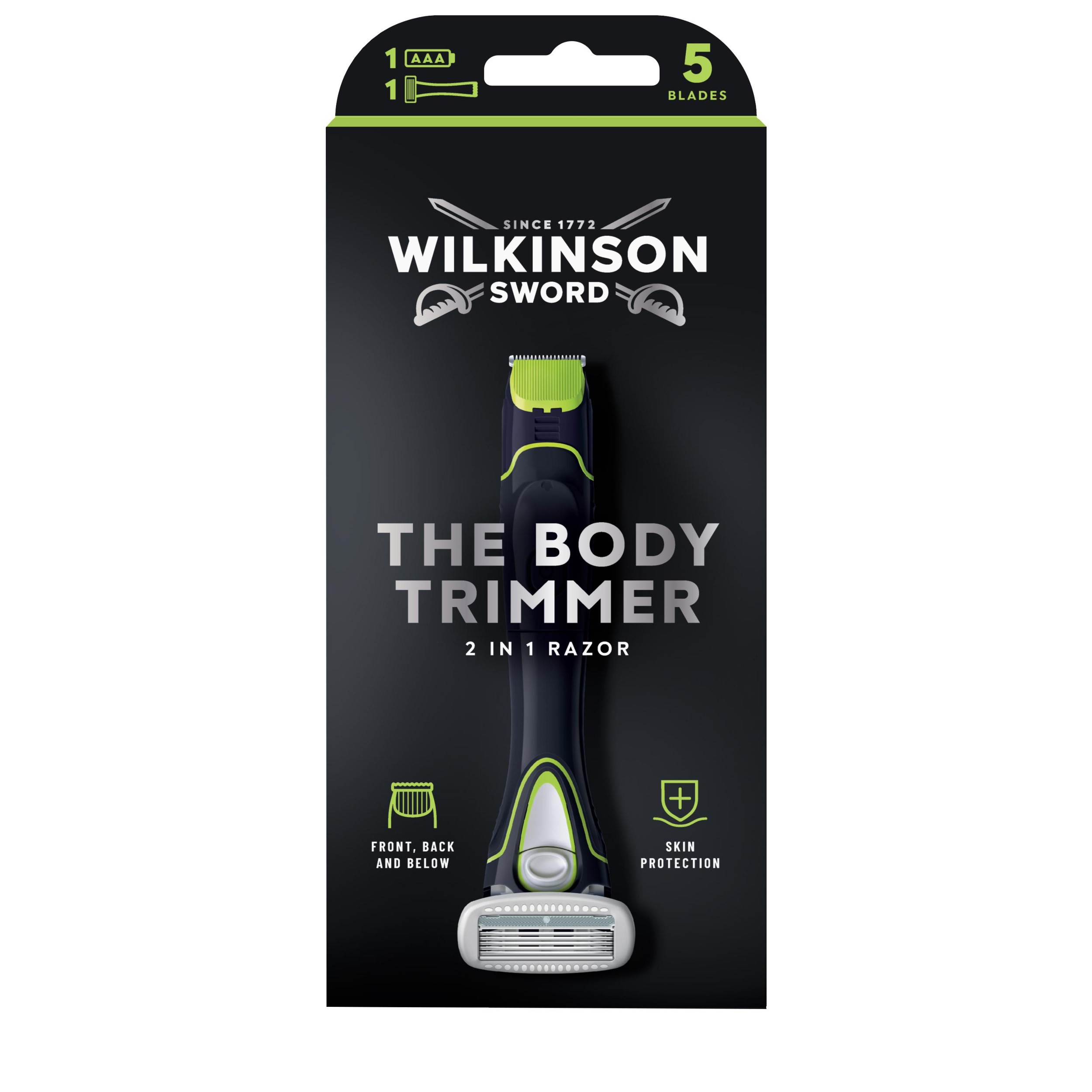 Drogerie a kosmetika - Wilkinson Hydro Body trimmer 2 v 1