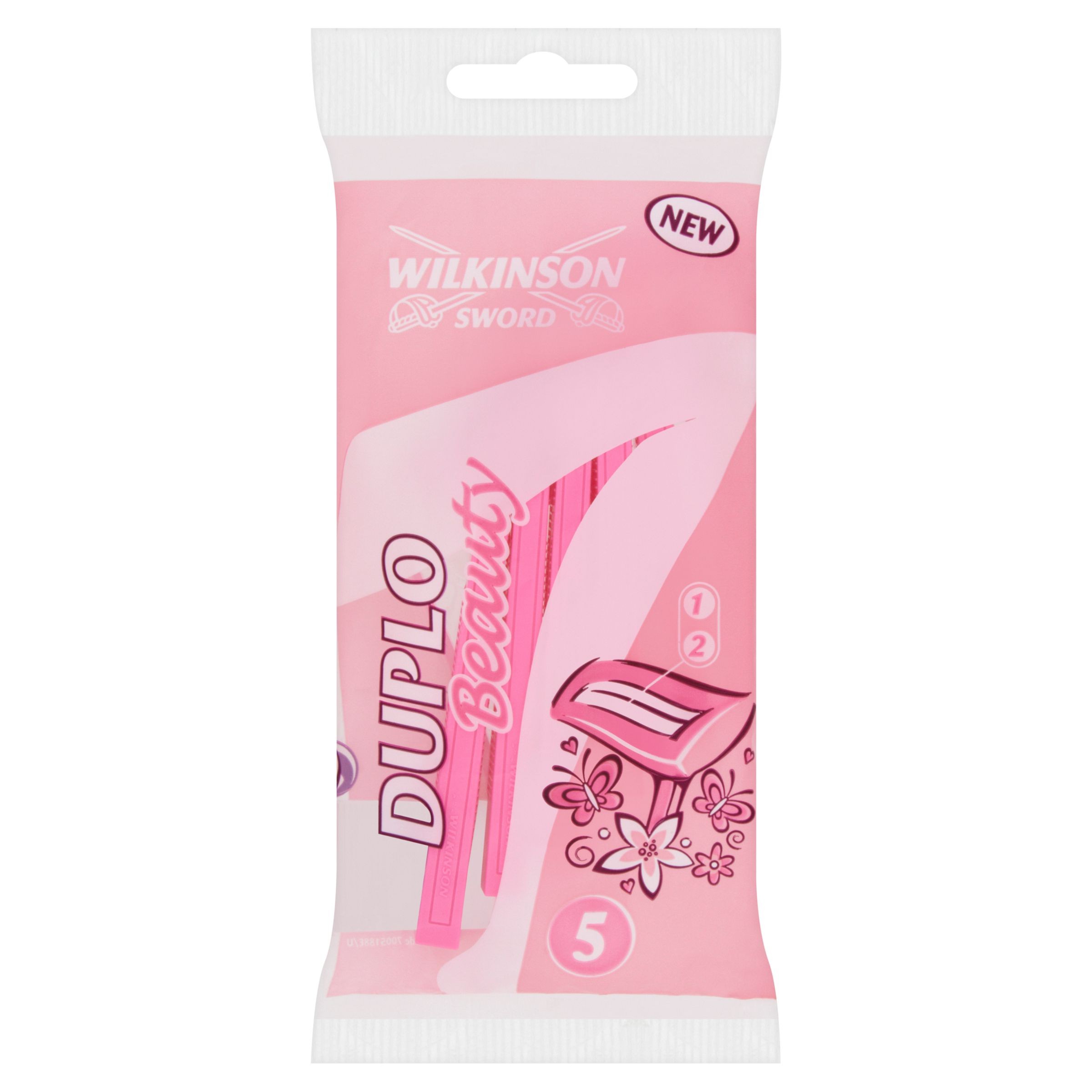 Drogerie a kosmetika - Wilkinson Sword Duplo Jednorázová holítka 5 ks