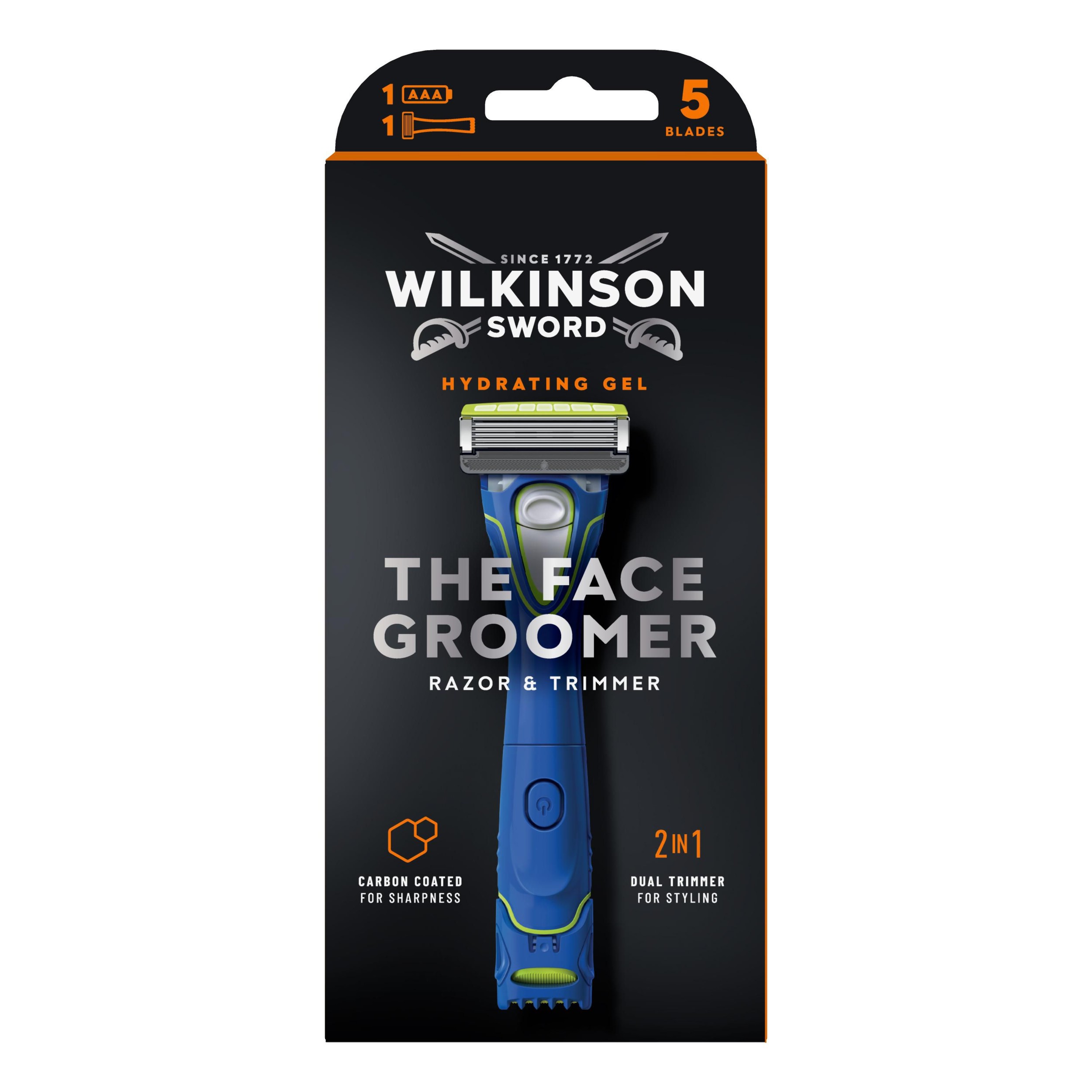 Drogerie a kosmetika - Wilkinson Sword Hydro 5 Groomer zastrihovač 1 ks