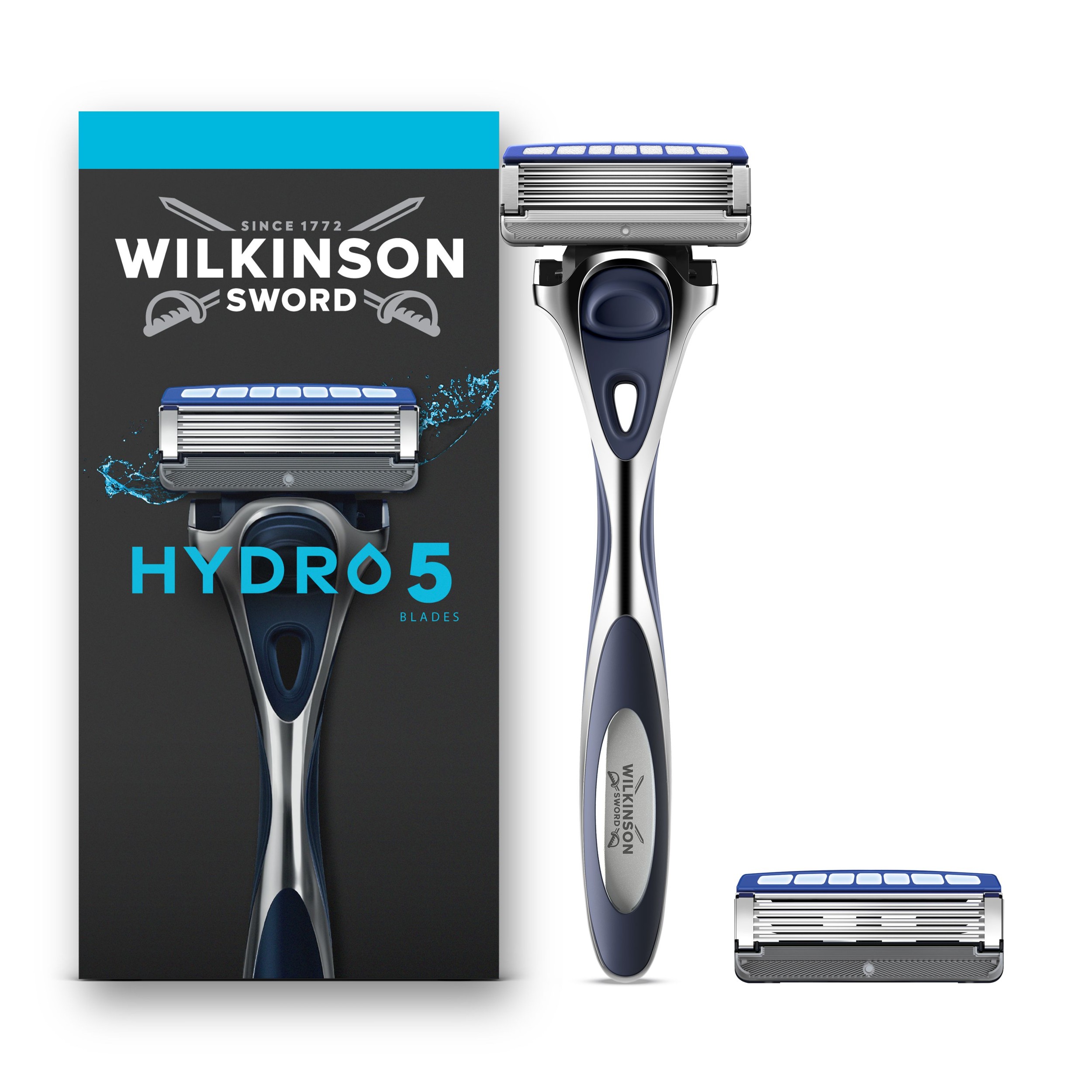 Wilkinson Sword Hydro 5 pánský holicí strojek a 2 náhradní hlavice-1