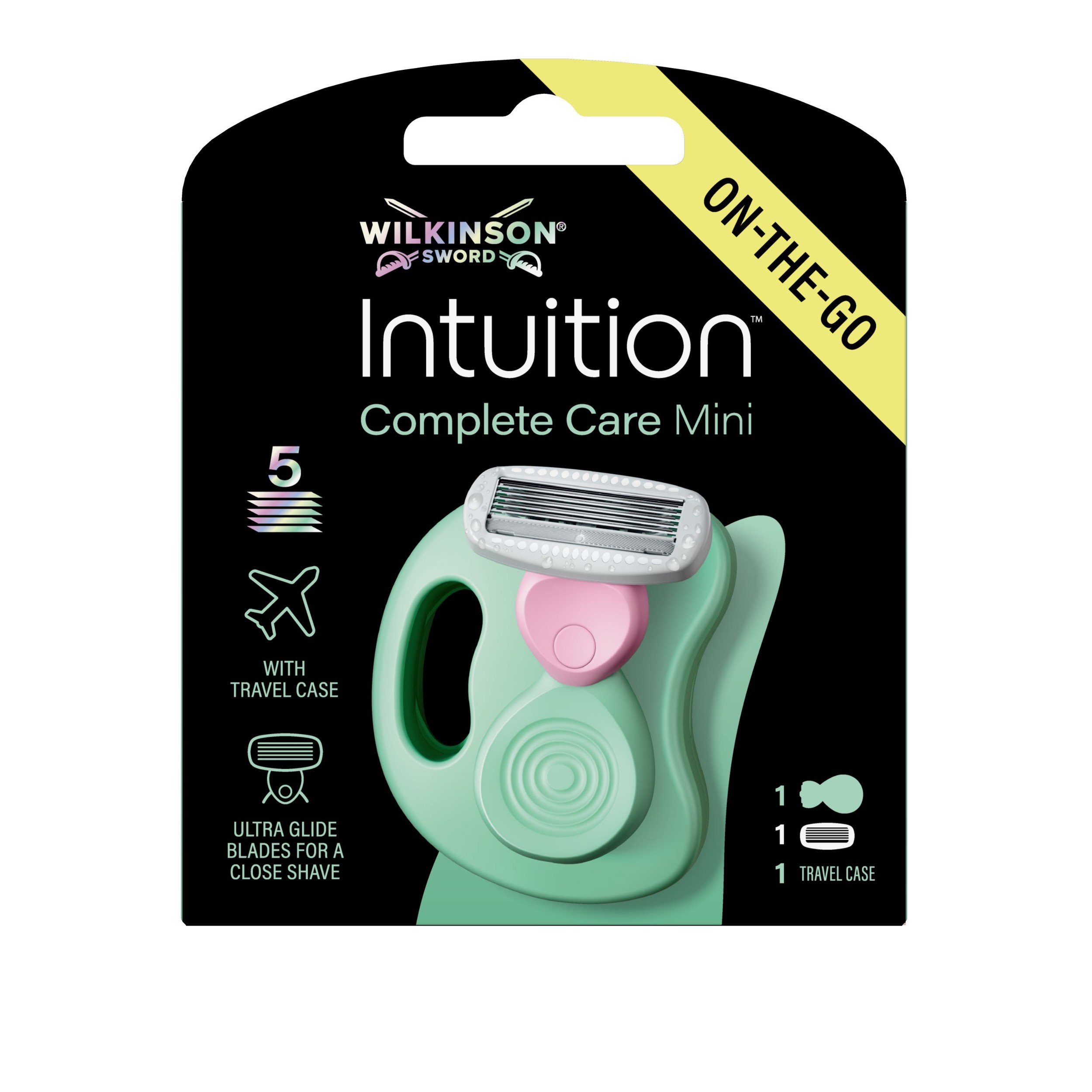 Drogerie a kosmetika - Wilkinson Sword Intuition Complete Mini holící strojek