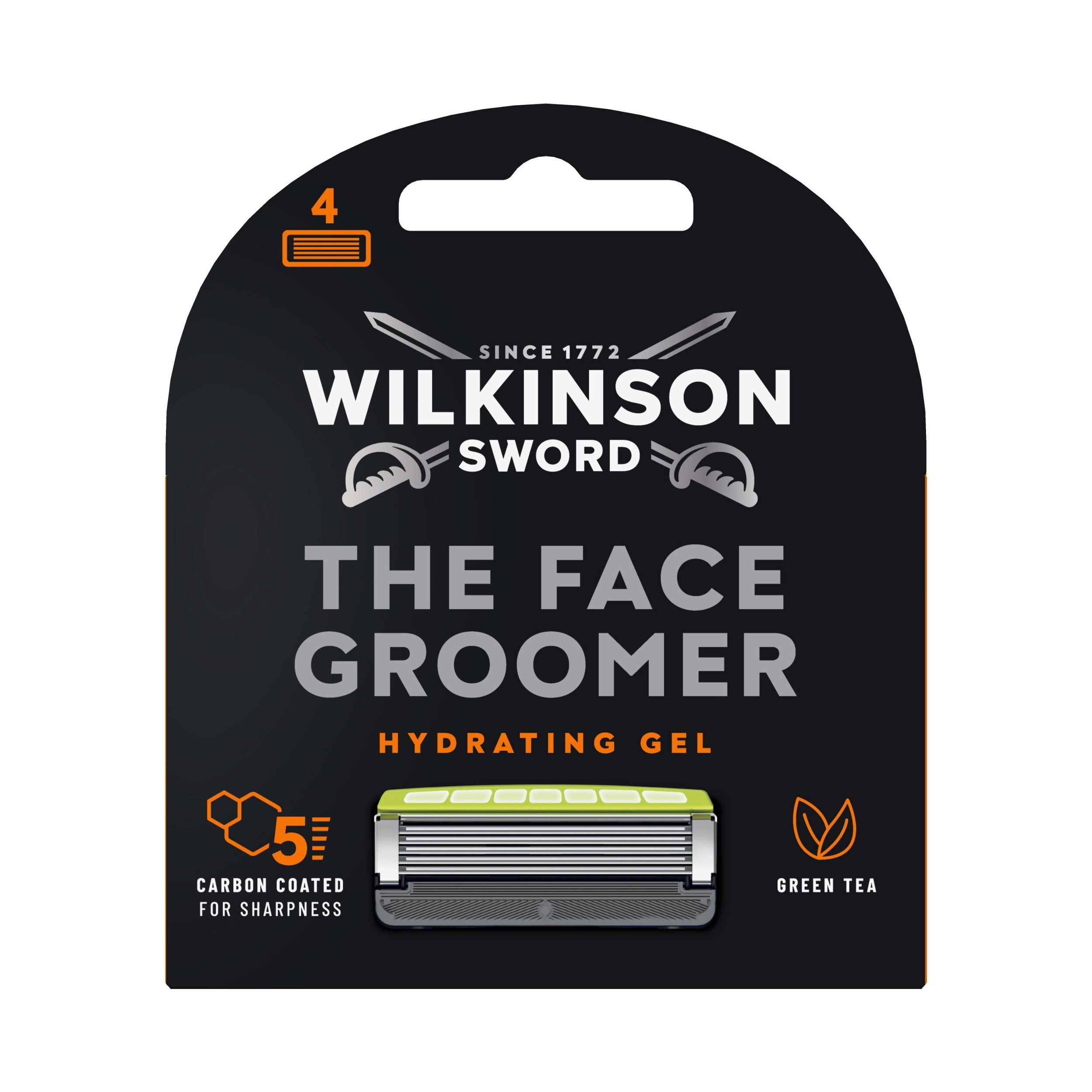 Drogerie a kosmetika - Wilkinson Sword Náhradní hlavice hydro 5 groomer 4  ks